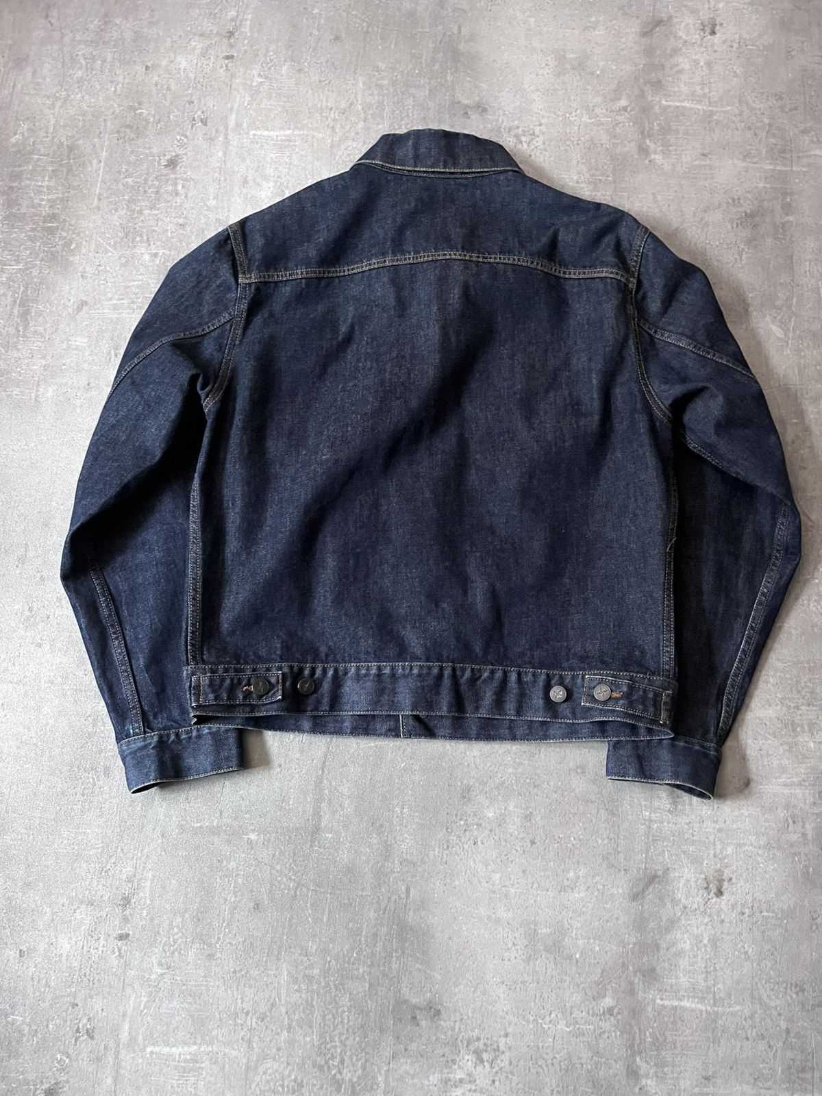 Vintage Stone Island denim jeans jacket rare