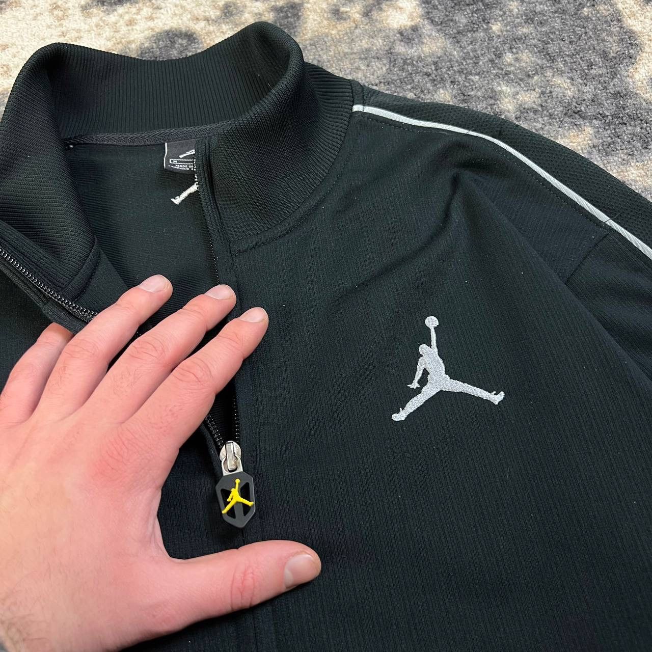 Jordan Brand Jordan Mini Logo Vintage Zip Up Track Jacket Size US M / EU 48-50 / 2 - 4 Thumbnail