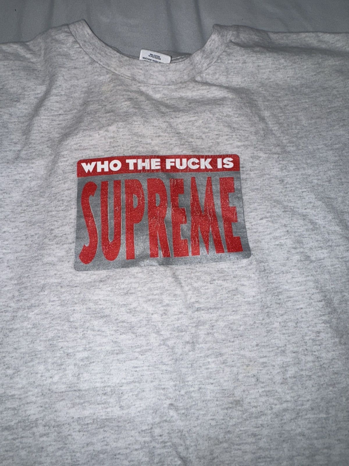 Supreme Who the Fuck is Supreme T shirt Size US M / EU 48-50 / 2 - 2 Thumbnail