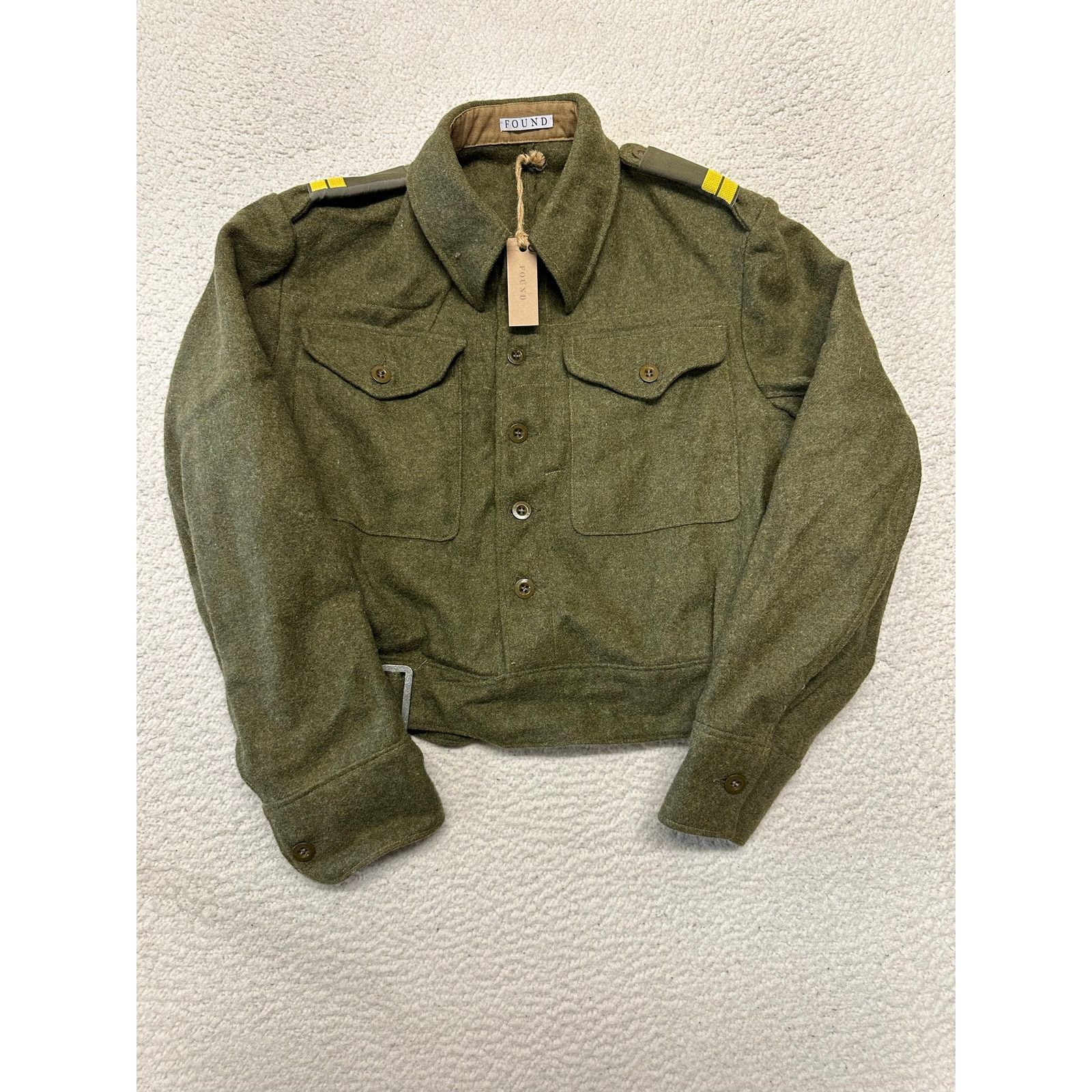 Other Vintage 1940s WWll British Army Wool Battledress Jacket S Size US S / EU 44-46 / 1 - 1 Thumbnail