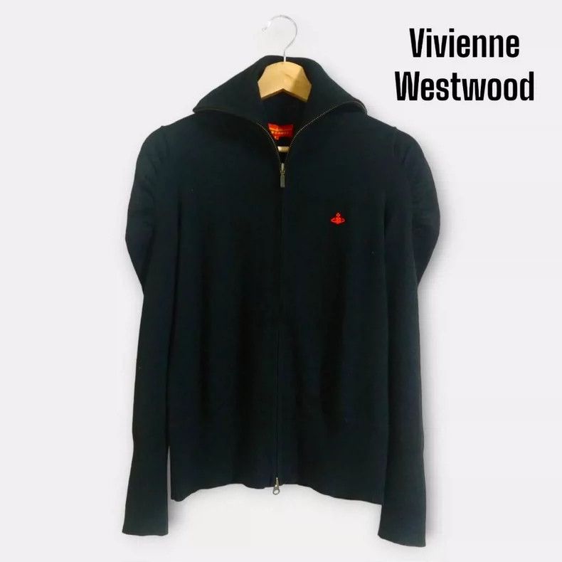 Vivienne Westwood Vivienne Westwood size3 A knitted jacket with double zipper Size M / US 6-8 / IT 42-44 - 1 Thumbnail