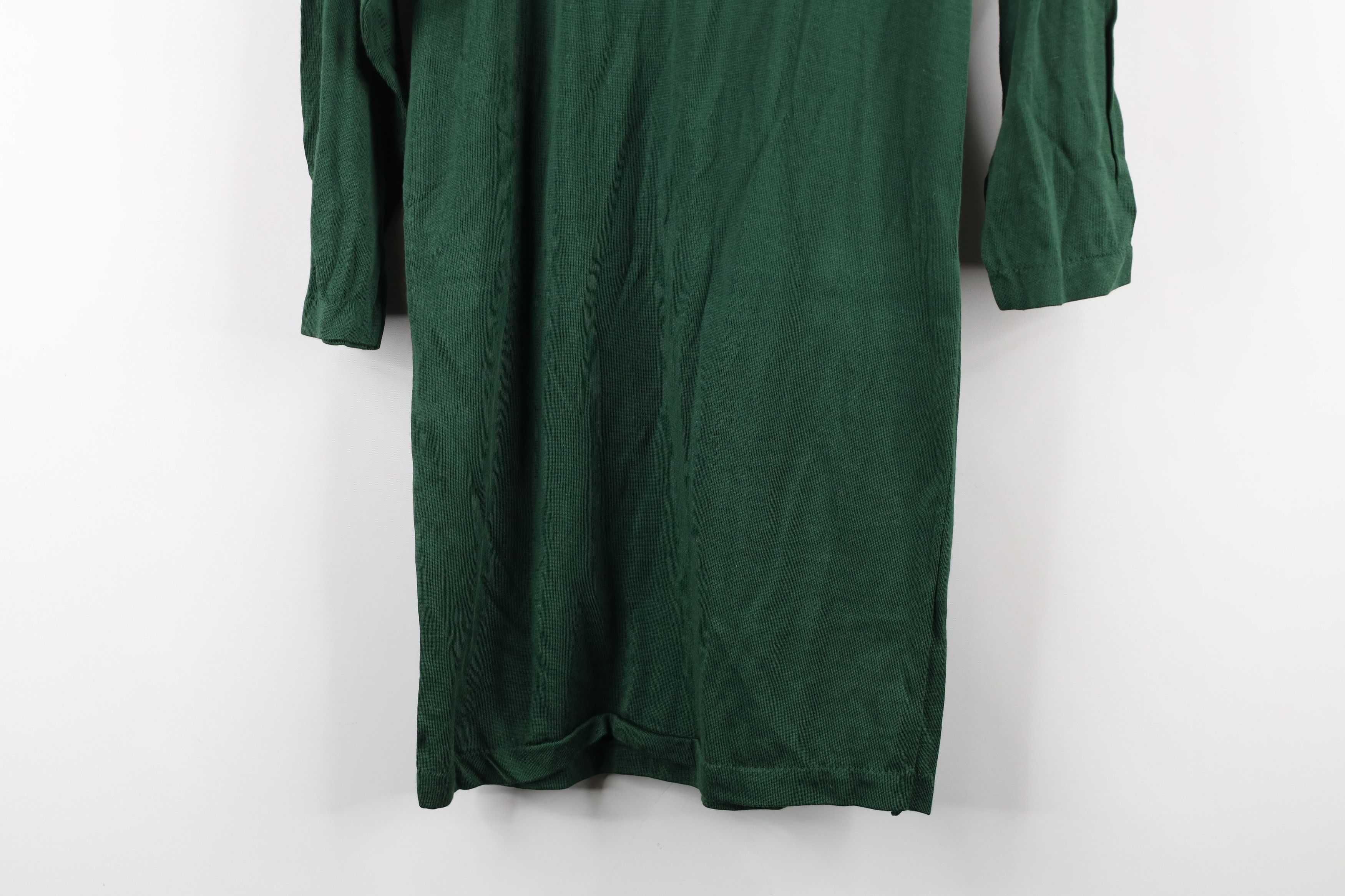 Vintage Deadstock Vintage 50s 60s Jersey T-Shirt Dark Green USA Size US S / EU 44-46 / 1 - 12 Thumbnail