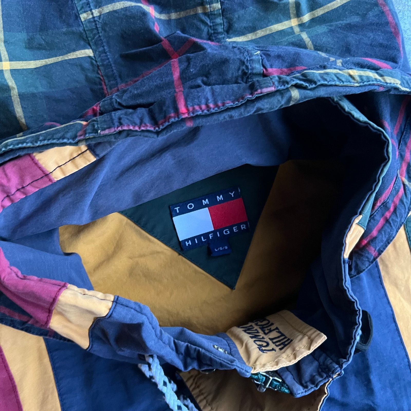 Clothing Color Block Jacket Tommy Hilfiger Vintage Y2K Tommy