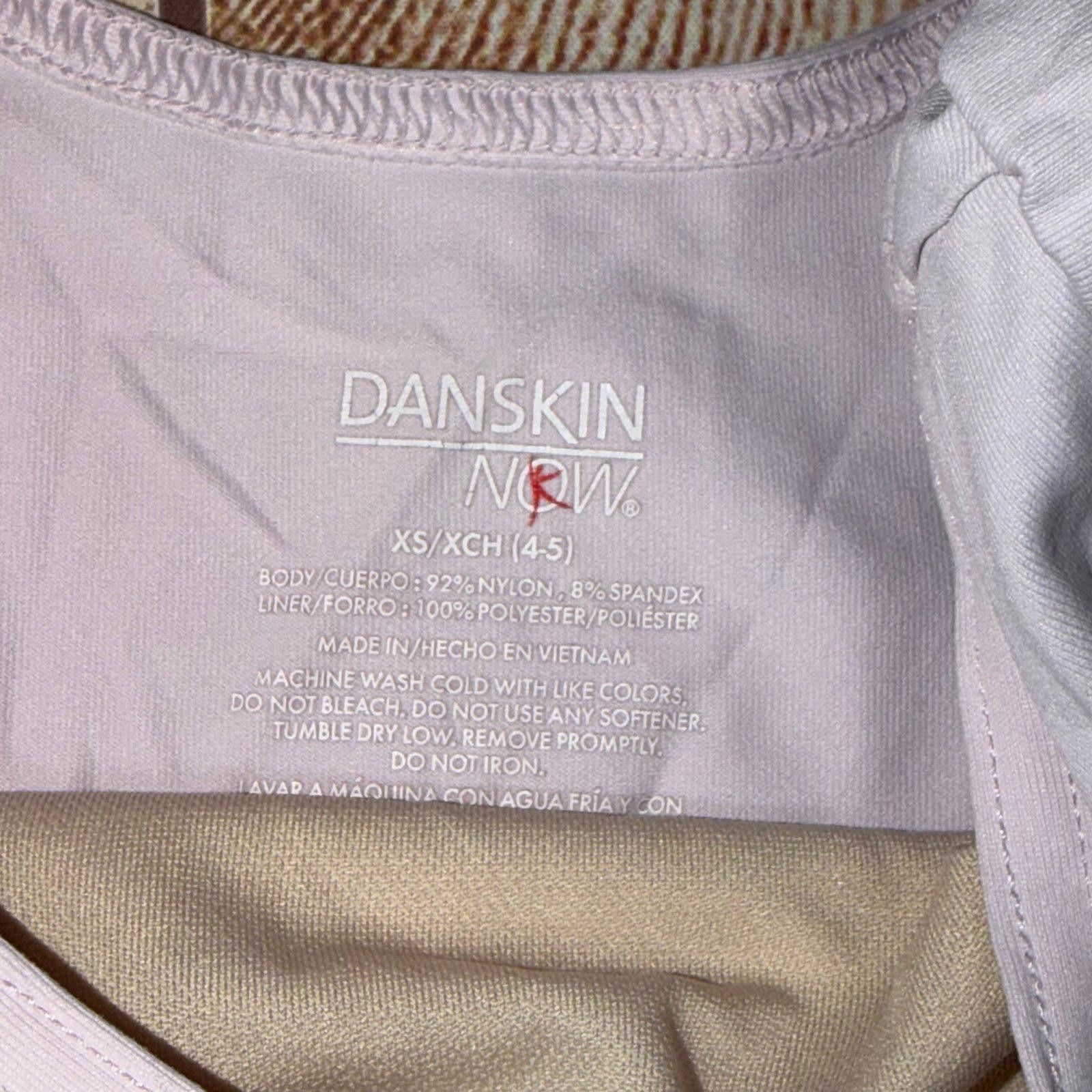 Other Danskin Now Girls' Short Sleeve Leotard Size 4/5 Size ONE SIZE - 5 Thumbnail
