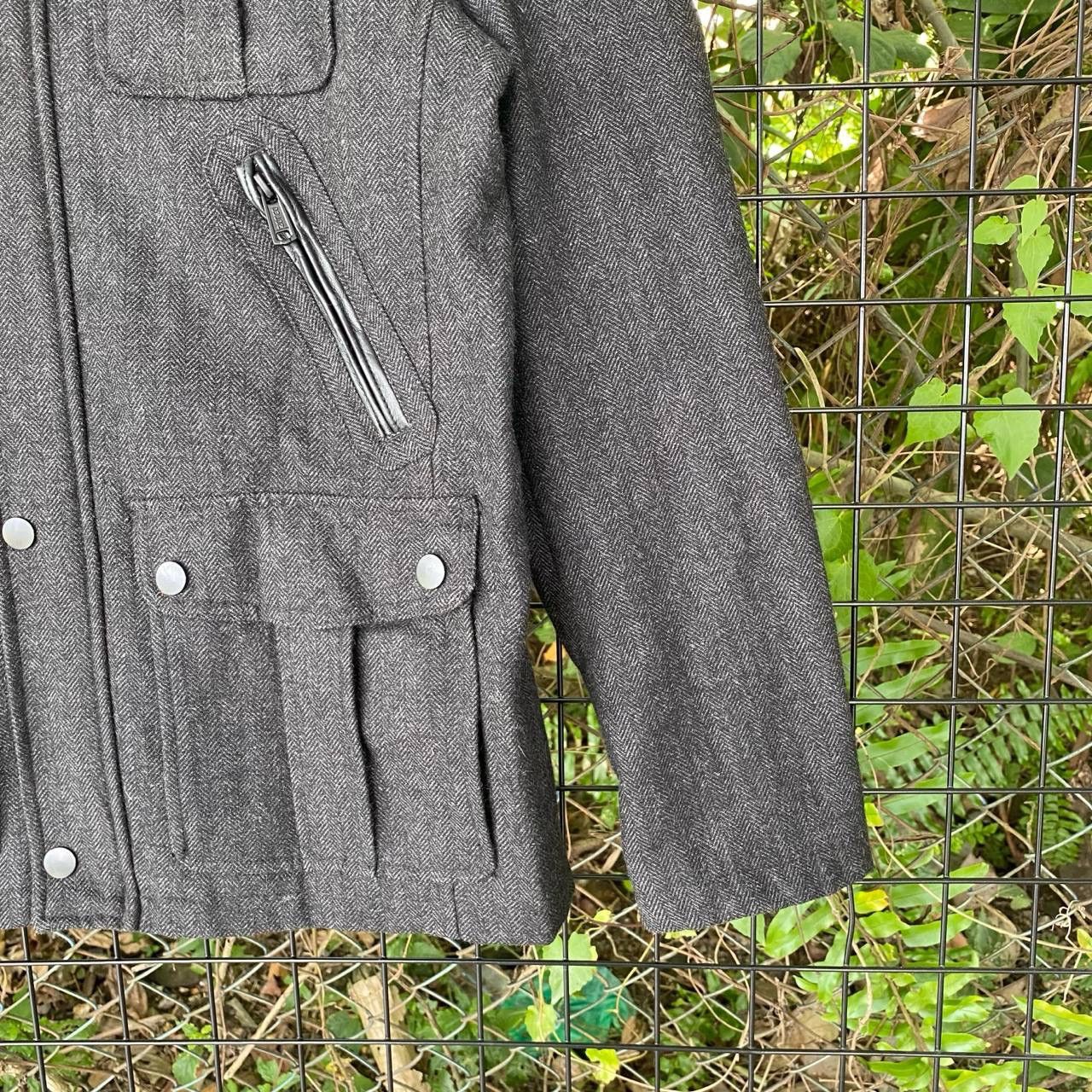 Apt. 9 × If Six Was Nine × Japanese Brand APT9 Wool Multi Pocket Punk Style Jacket Size US S / EU 44-46 / 1 - 6 Thumbnail