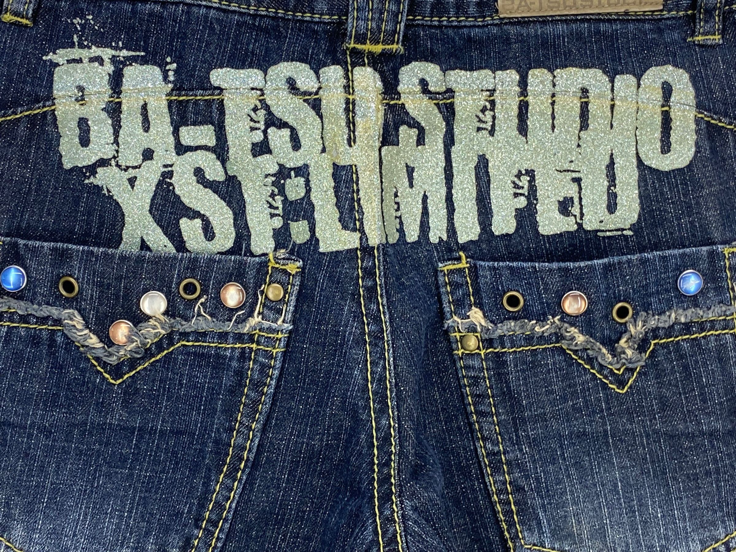 Japanese Brand Batsu Jeans Japanese Jeans Spellout Print Jeans Size US 28 / EU 44 - 7 Thumbnail