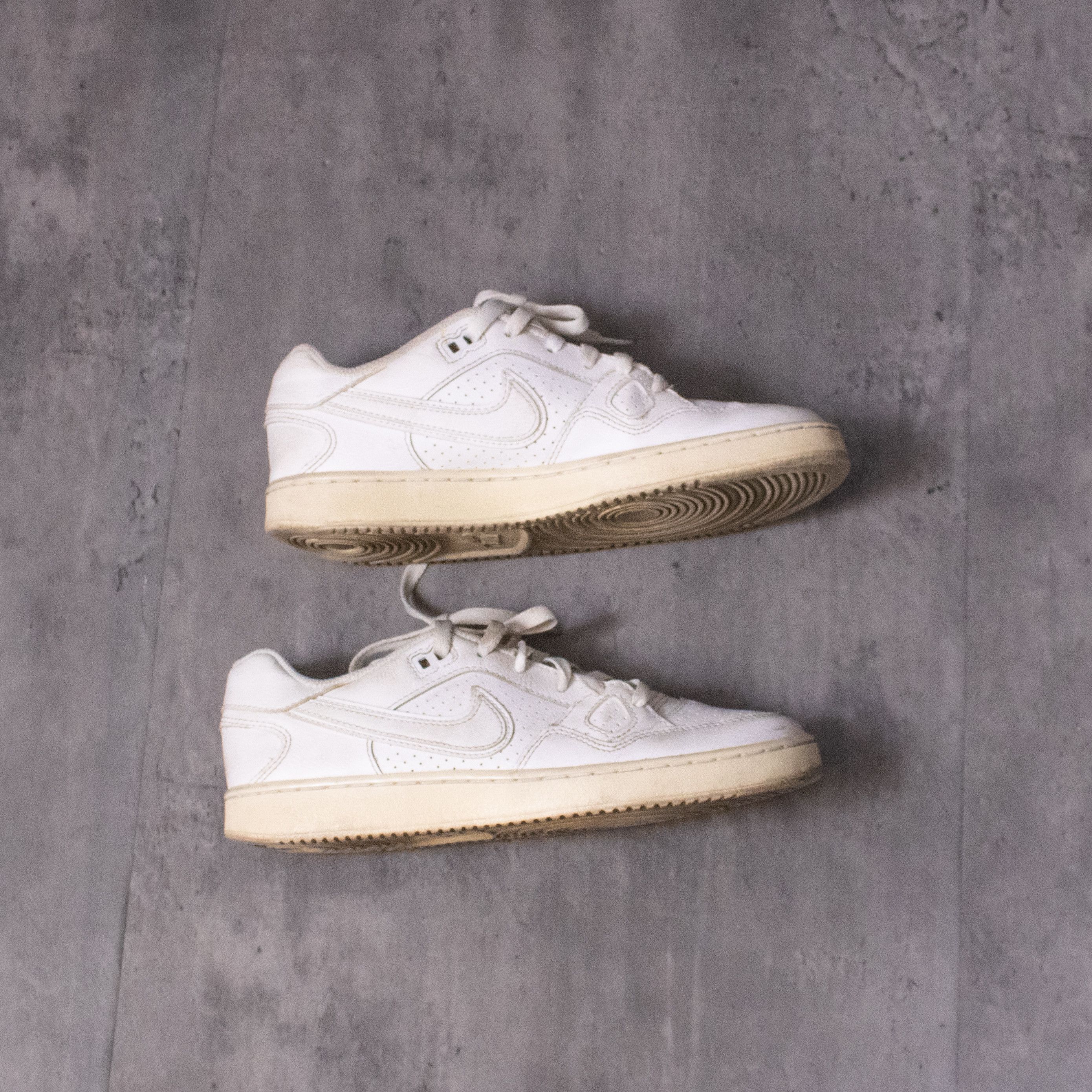 Nike × Vintage Nike Court Forces White Low Top Sneakers Size US 6.5 / EU 39-40 - 9 Thumbnail