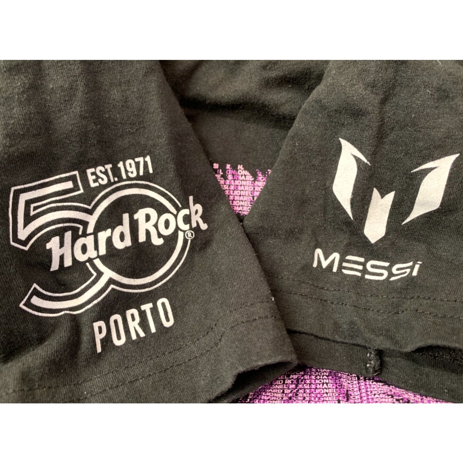 Hard Rock Cafe HARD ROCK CAFE X MESSI PORTO FOOTBALL SHIRT XS T-SHIRT TEE JERSEY BLACK Men Short Sleeve Jersey Classic XS Size US XS / EU 42 / 0 - 5 Thumbnail