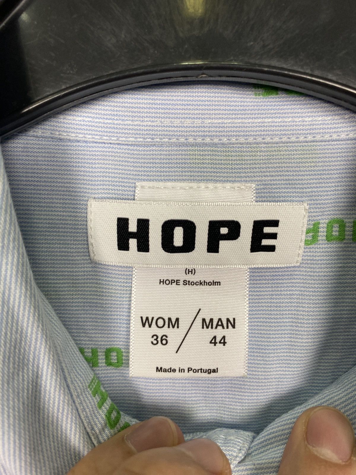 Hope Hope Monogram Stockholm Sleeveless Shirt Size Men 44 Wom 36 Size US S / EU 44-46 / 1 - 6 Thumbnail
