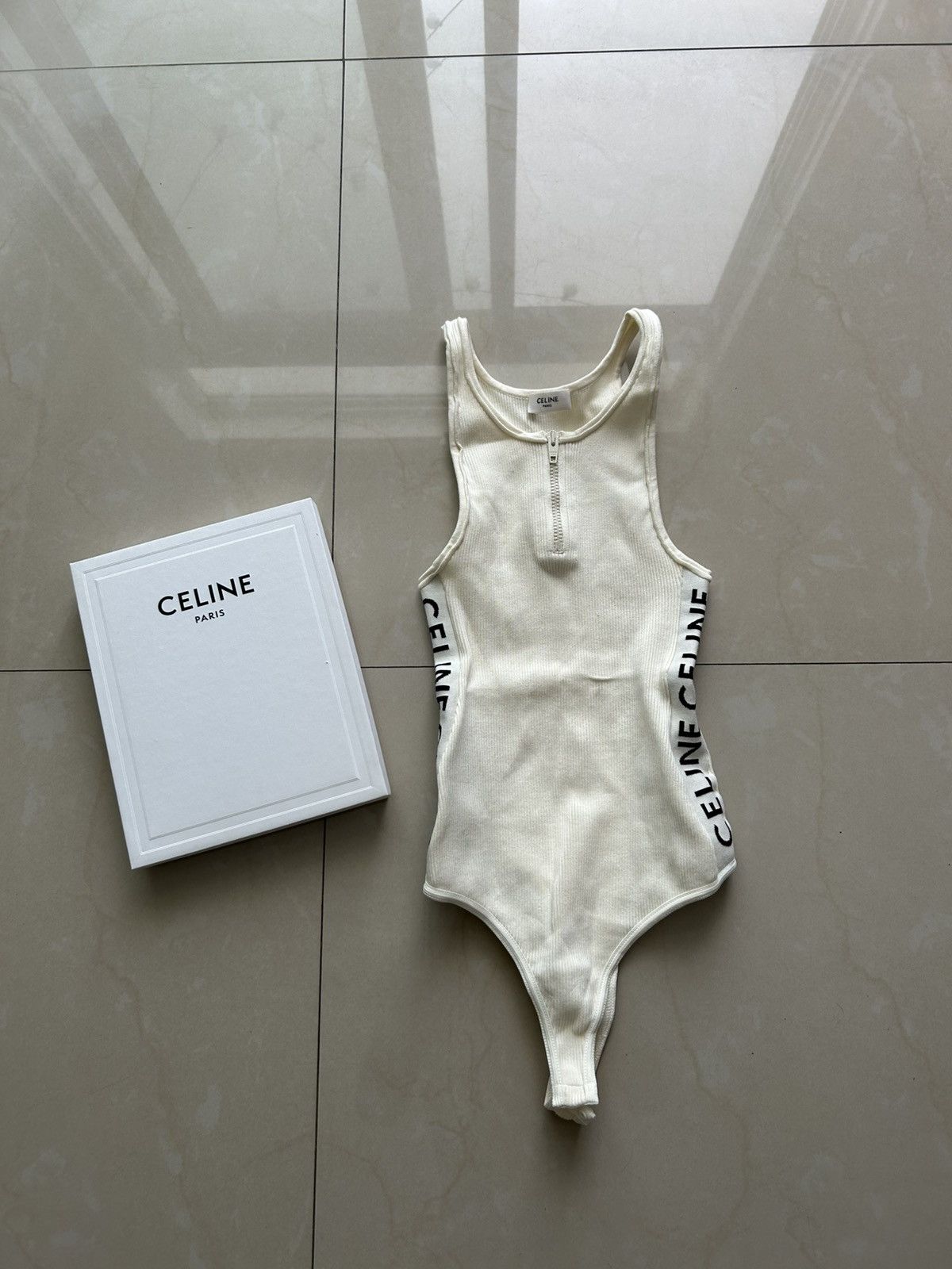 Celine Celine Body Suit Size S / US 4 / IT 40 - 1 Thumbnail