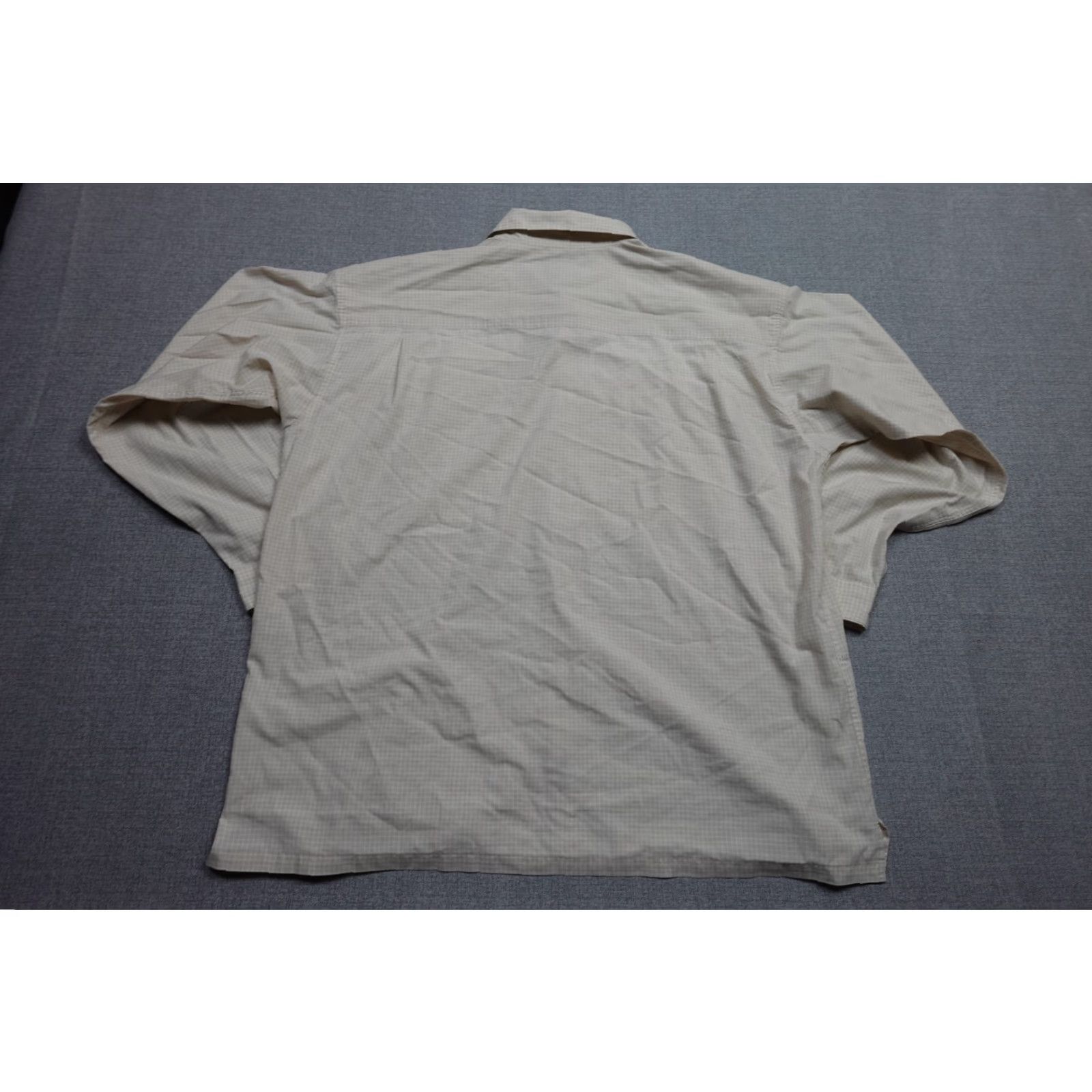 Patagonia Patagonia Shirt Mens 2XL Beige Long Sleeve Button-Up Organic Cotton Plaid Embroidered Pocketed Outdoor Size US XXL / EU 58 / 5 - 7 Thumbnail