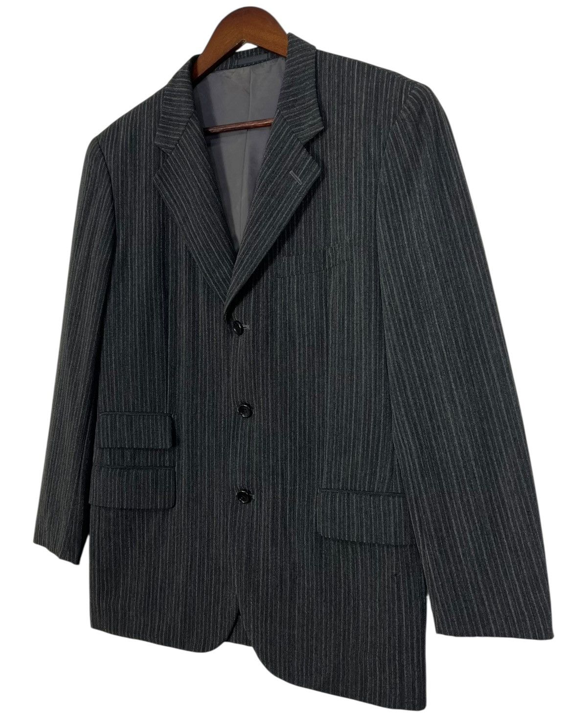 Issey Miyake 80s Vintage Issey Miyake Blazer Jacket Size US L / EU 52-54 / 3 - 4 Thumbnail