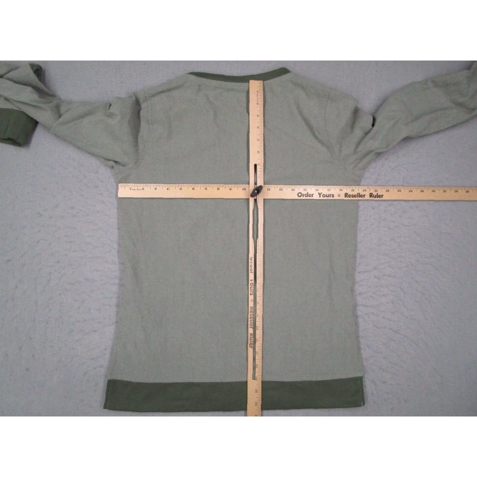 Marmot Marmot Shirt Women Medium Green Coolmax Crew Neck Pullover Long Sleeve Adult Medium Green - Marmot - Casual Classics Size M / US 6-8 / IT 42-44 - 7 Thumbnail