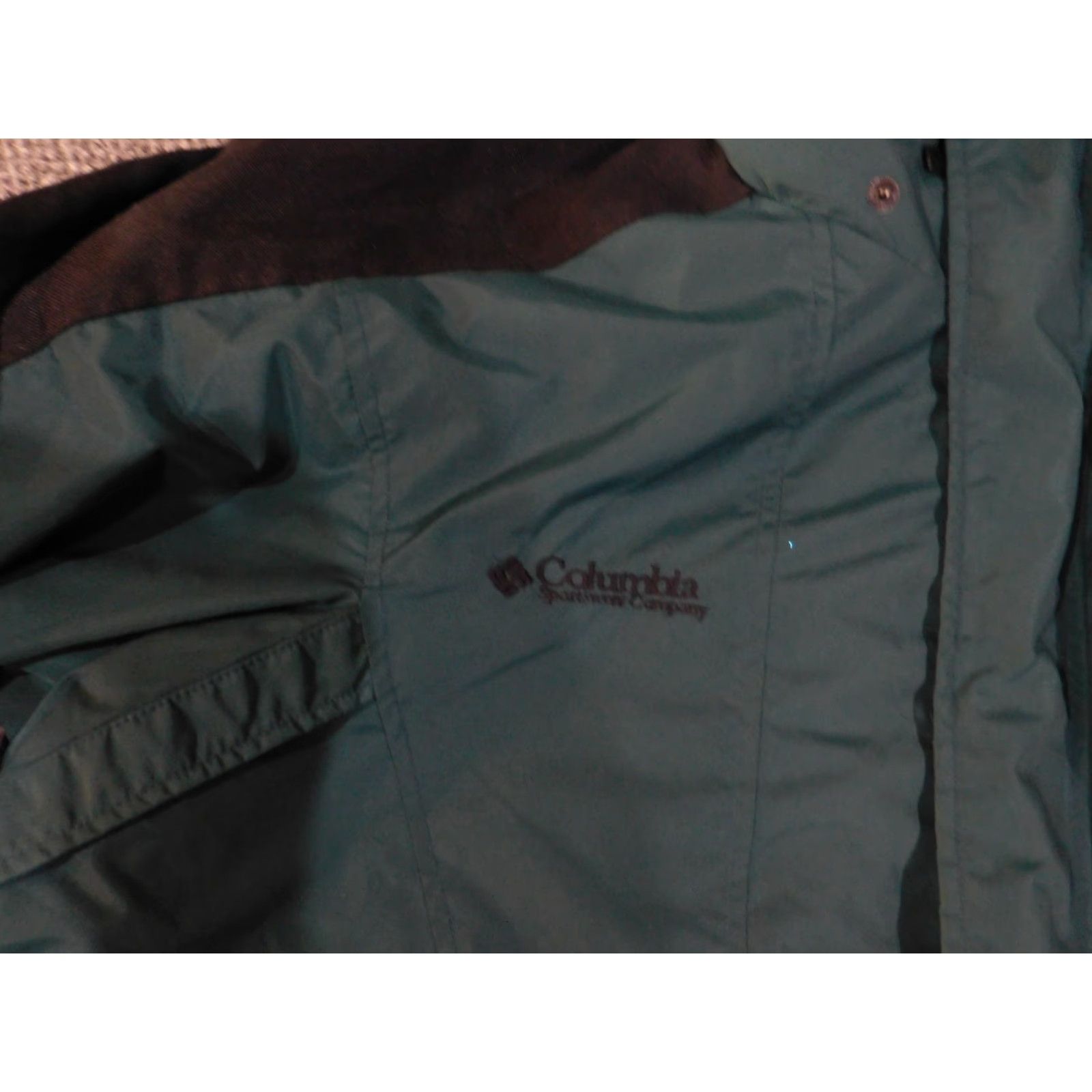 Doublet VINTAGE Columbia Jacket Mens XL Green Black Double Whammy Parka Outdoor Coat 90s Size US XL / EU 56 / 4 - 4 Thumbnail