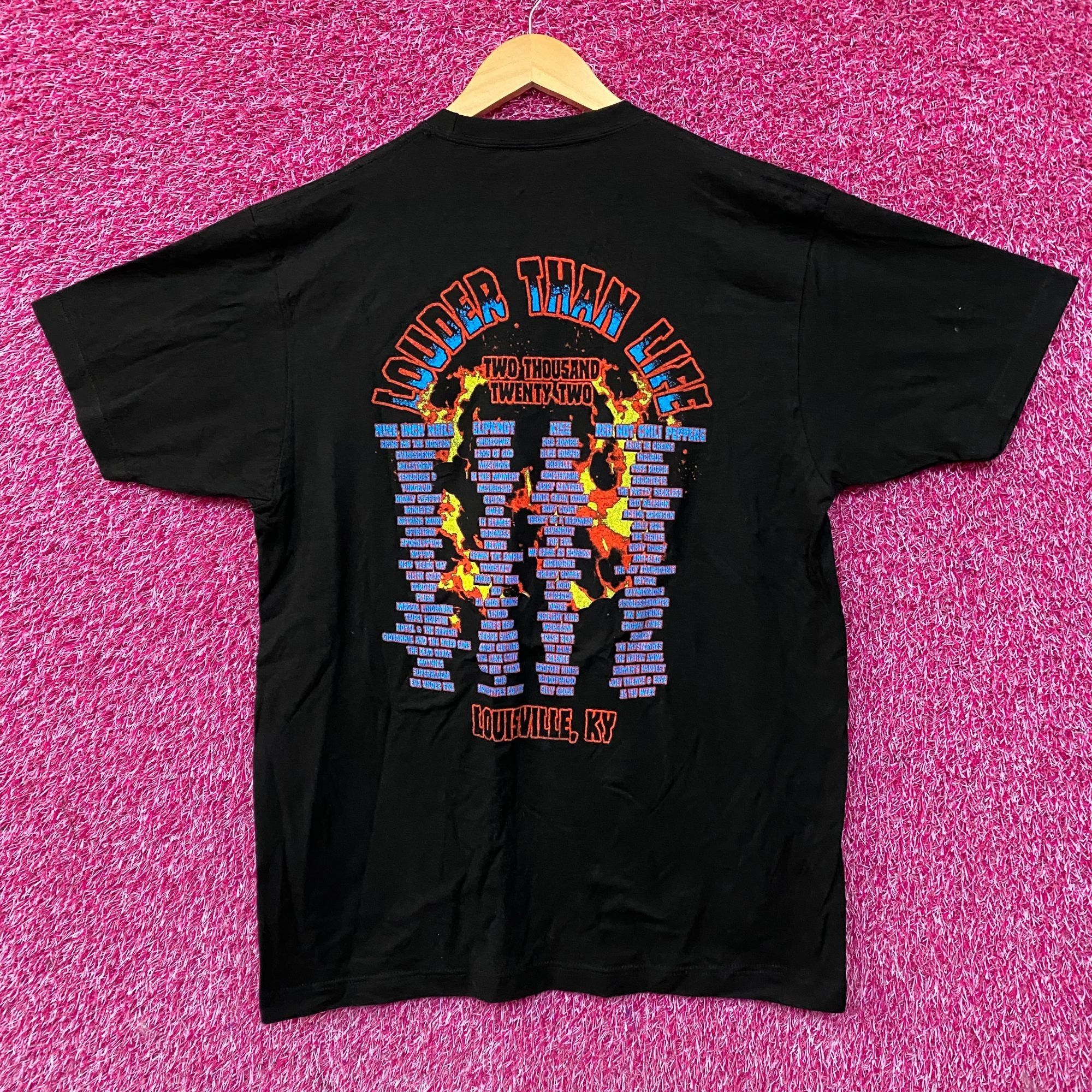 Other Louder Than Life Two Thousand Twenty Two Music Festival T-Sh Size US L / EU 52-54 / 3 - 5 Thumbnail