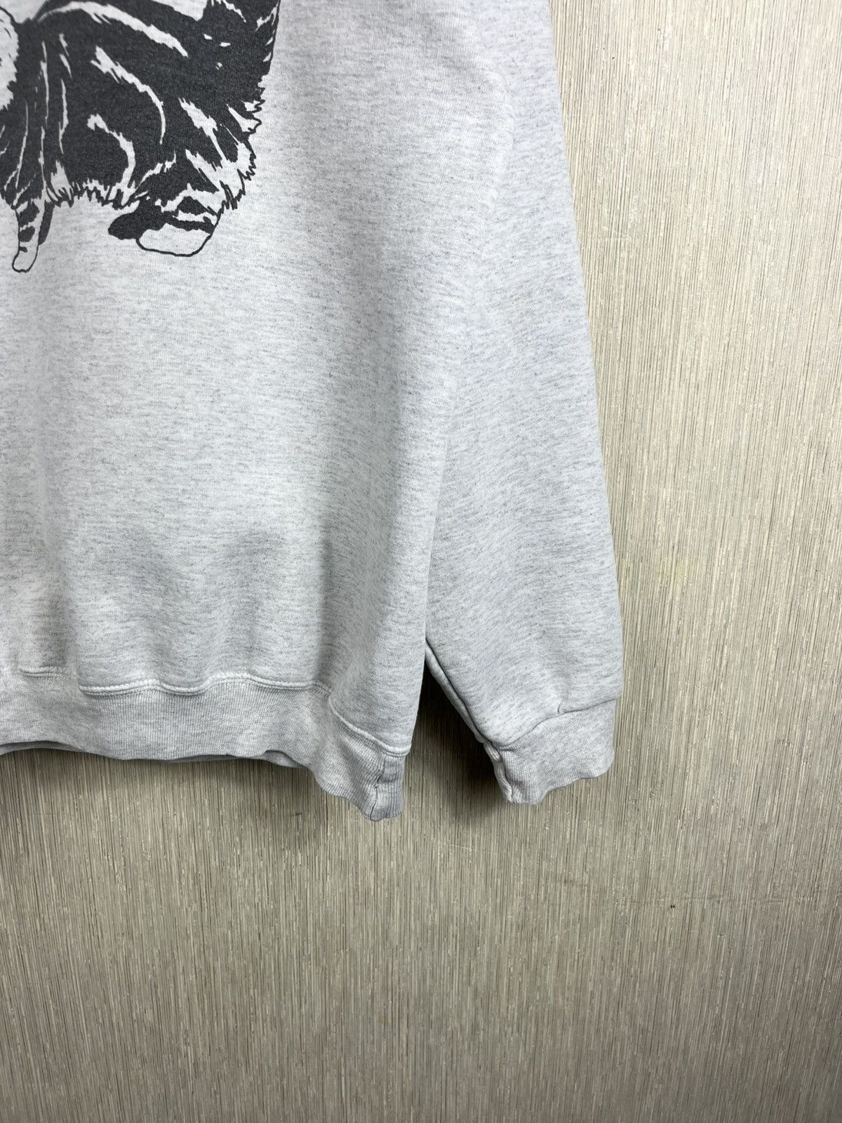 Vintage Vintage 90s Hanes Ultimate cotton A real man loves cats y2k Size US M / EU 48-50 / 2 - 10 Thumbnail