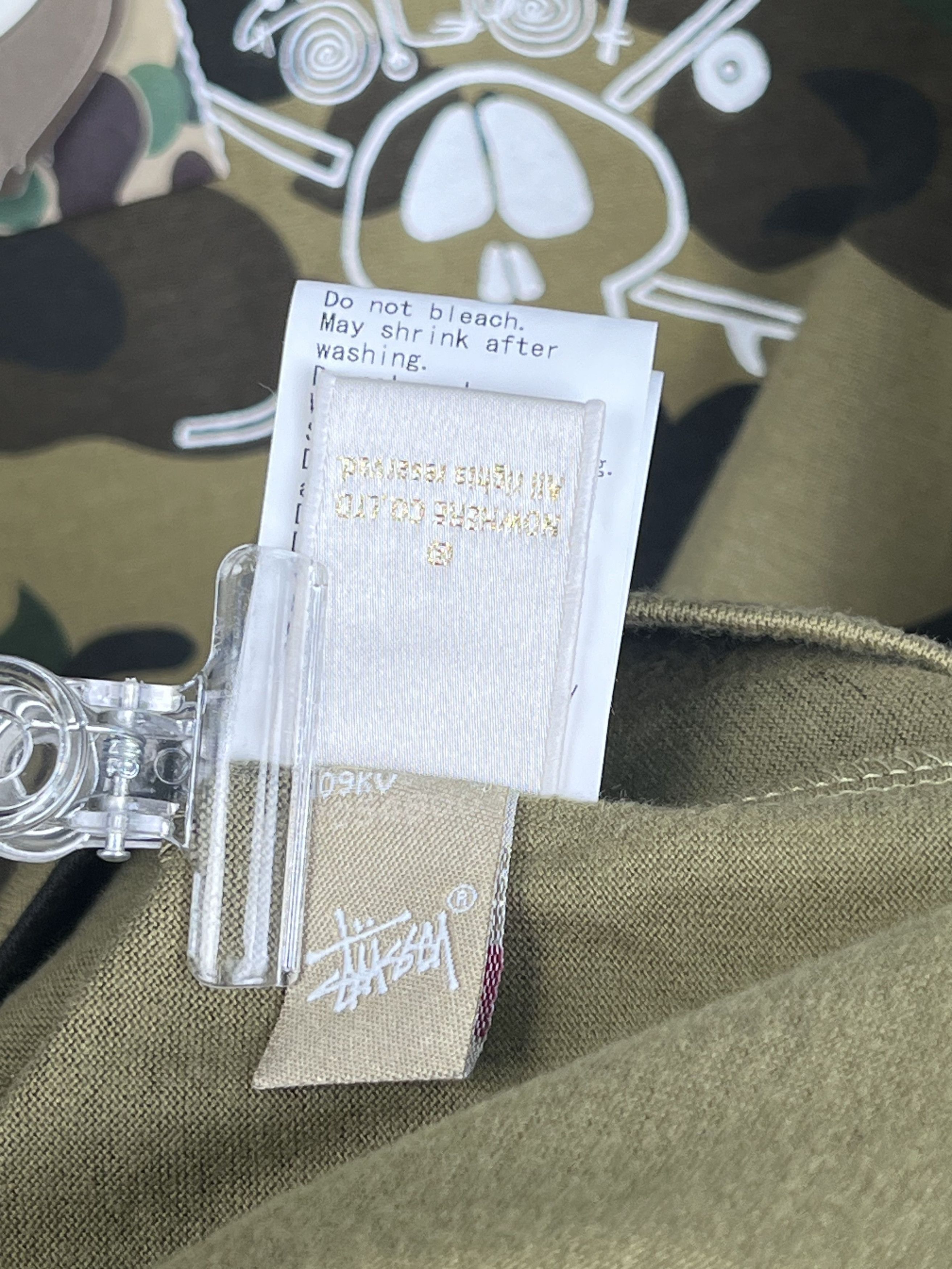 Bape × Stussy Brand New*30th Anniversary 1st Camo Skate Skull Logo T-Shirt Size US M / EU 48-50 / 2 - 9 Thumbnail