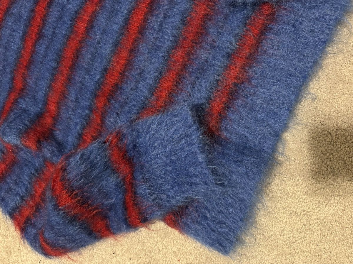 Marni FW19 Marni mohair blue red sweater fuzzy Size US M / EU 48-50 / 2 - 5 Thumbnail