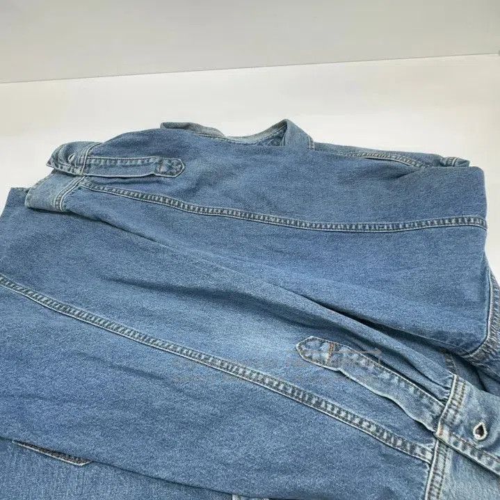 Balenciaga Balenciaga Blue Letter Print Long Sleeve Shirt. Size US M / EU 48-50 / 2 - 9 Thumbnail