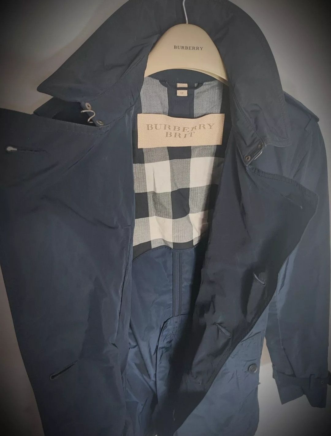 Burberry 🔥 Burberry Trench-coat Navy Size XS New!🔥 Size US XS / EU 42 / 0 - 4 Thumbnail