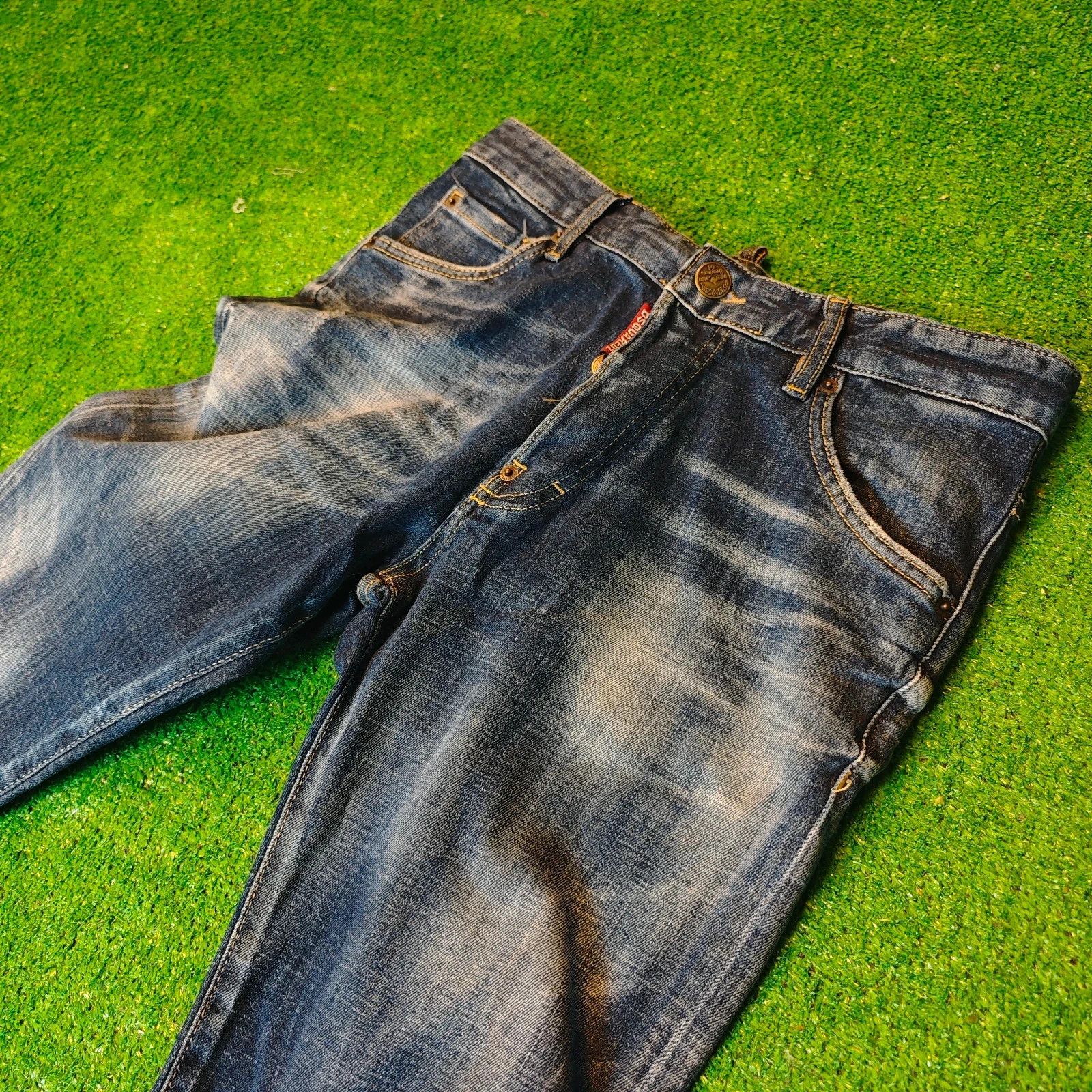 Dsquared2 Dsquared2 Jeans Mens 42 blue slim Canada washed button Size US 42 / EU 58 - 3 Thumbnail