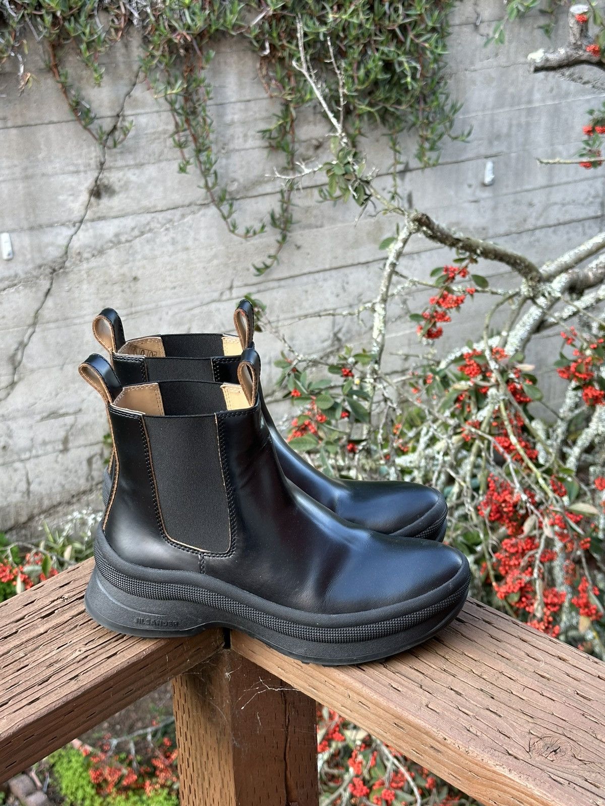 Jil Sander RARE GRAIL Jil Sander multi stitched leather boots Size US 8 / EU 41 - 2 Thumbnail