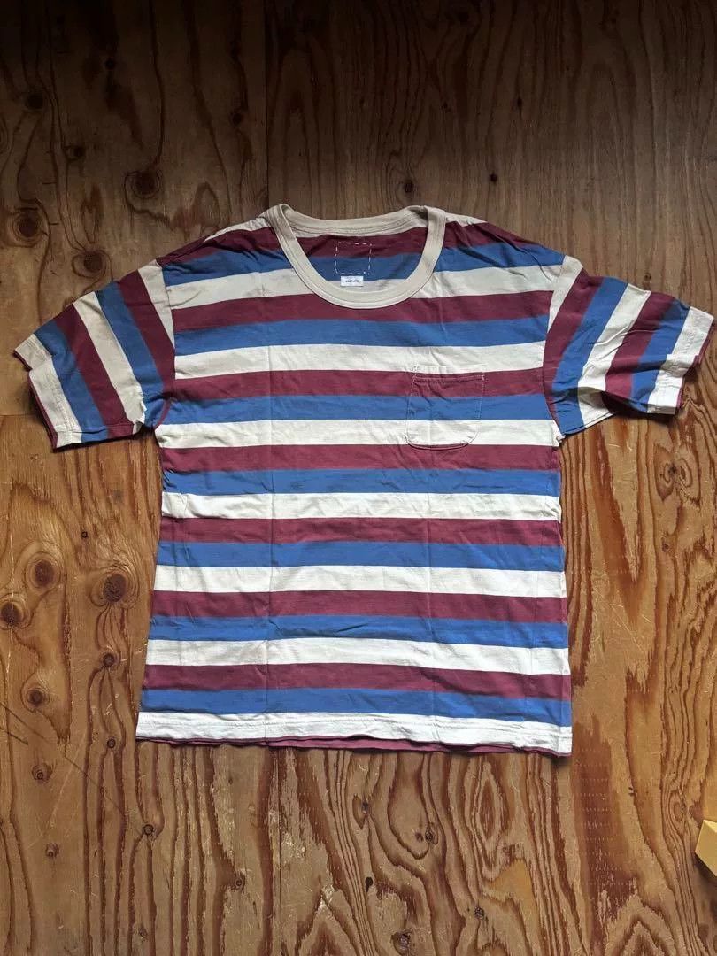 Visvim visvim jumbo short sleeve striped tee Size US S / EU 44-46 / 1 - 1 Thumbnail