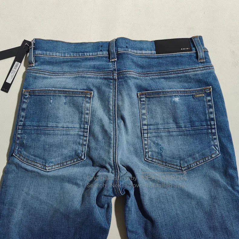 Amiri Amiri Size 32 Sidebar rhinestone blue jeans Size US 32 / EU 48 - 7 Thumbnail