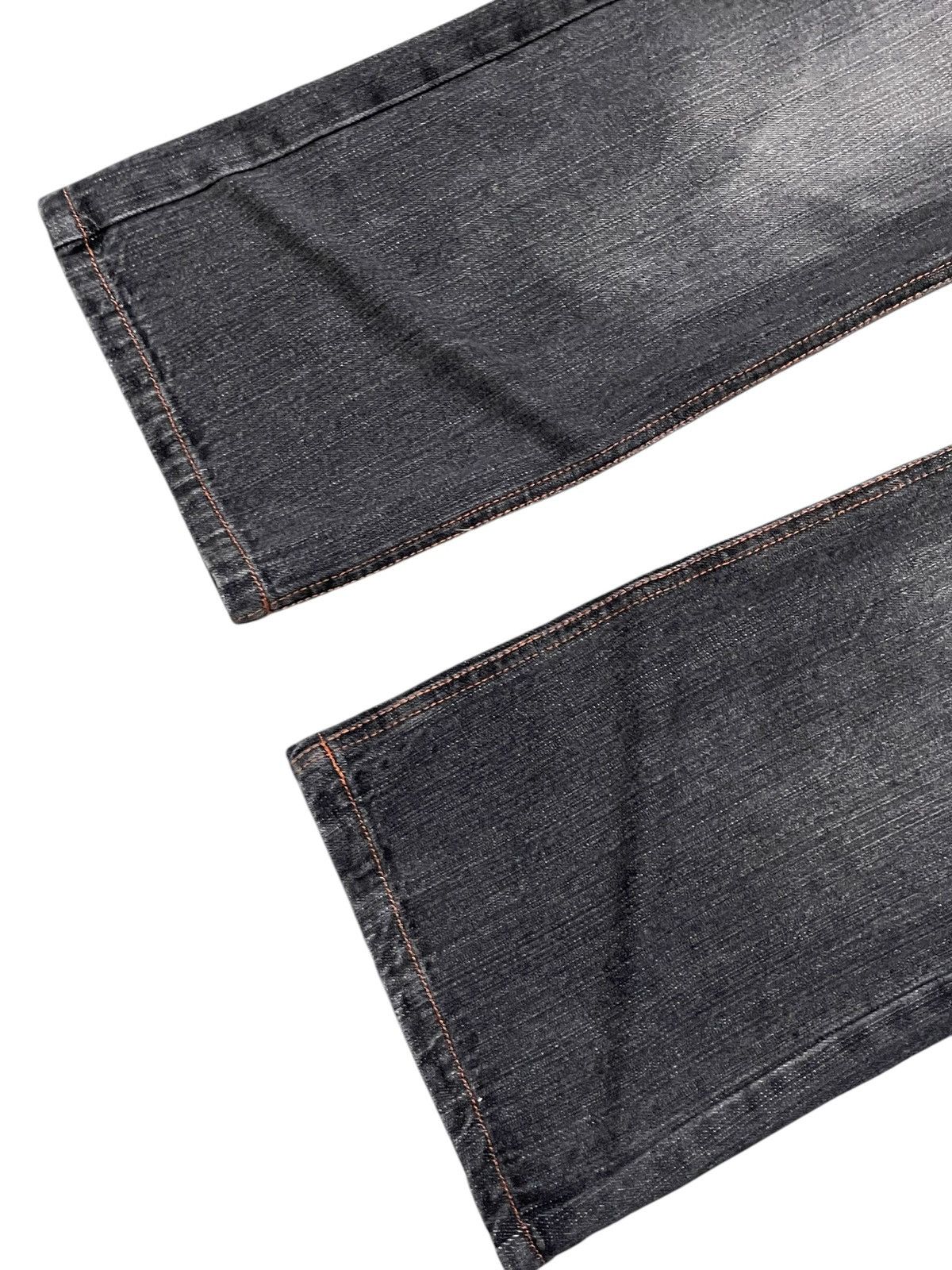 Japanese Brand × Le Grande Bleu (L.G.B.) × Vintage Peace Symbol Japanese Brand Flared Denim Jeans Size US 30 / EU 46 - 14 Thumbnail