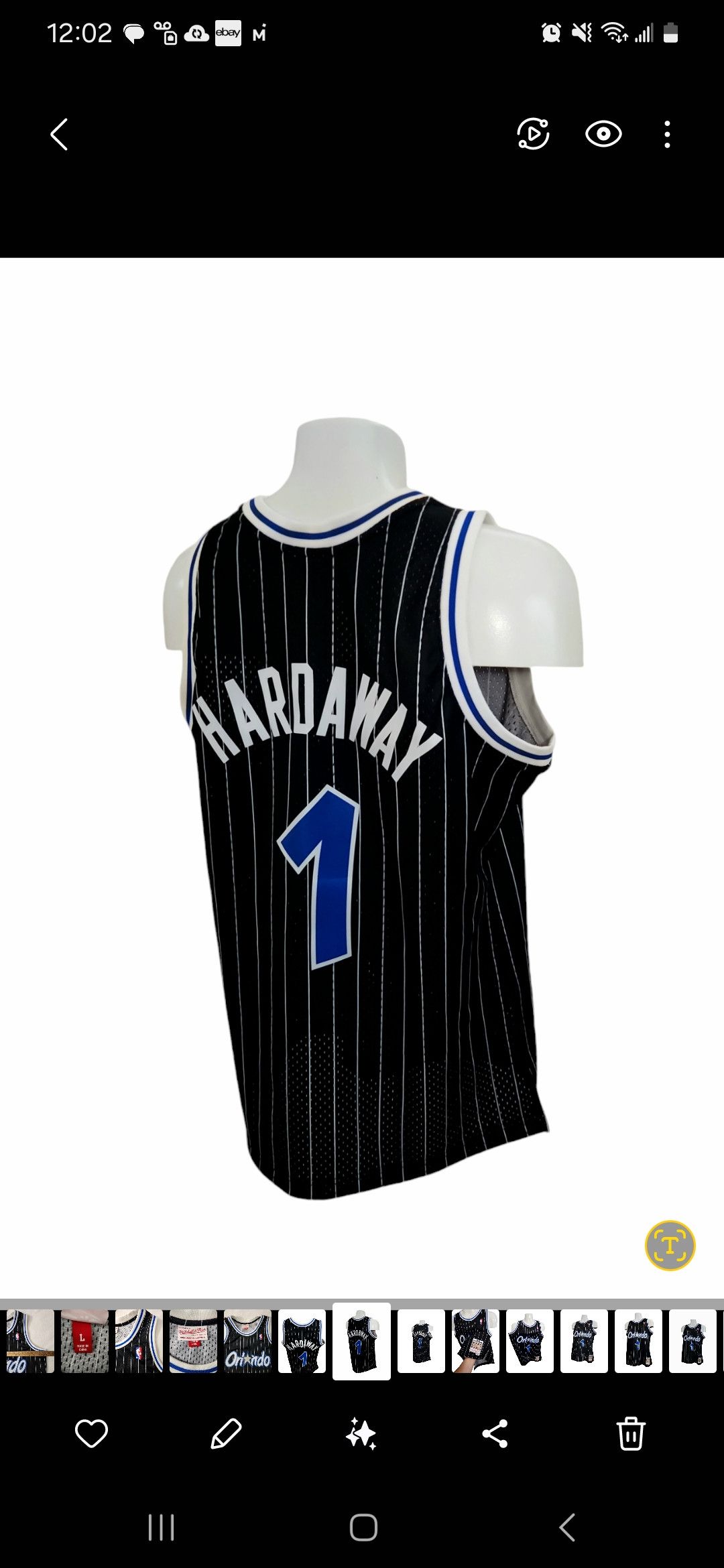 Mitchell & Ness Orlando Magic Hardaway Mitchell & Ness Hardwood Classic Larg Size US L / EU 52-54 / 3 - 5 Thumbnail