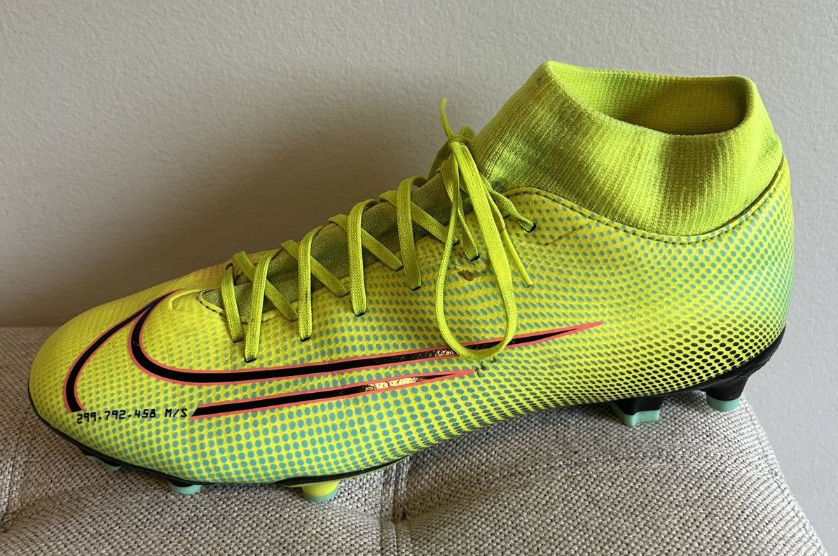 Nike Nike Superfly 7 Academy Men's Size 8 Soccer Cleats - Lemon Size US 8 / EU 41 - 3 Thumbnail