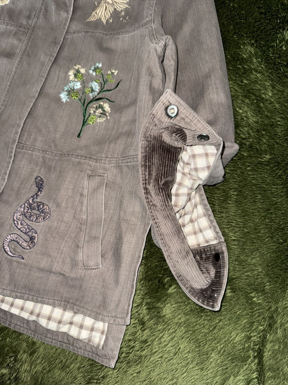 Cos [M] & Other Stories Embroidered Cotton Shirt Jacket Size US M / EU 48-50 / 2 - 7 Thumbnail