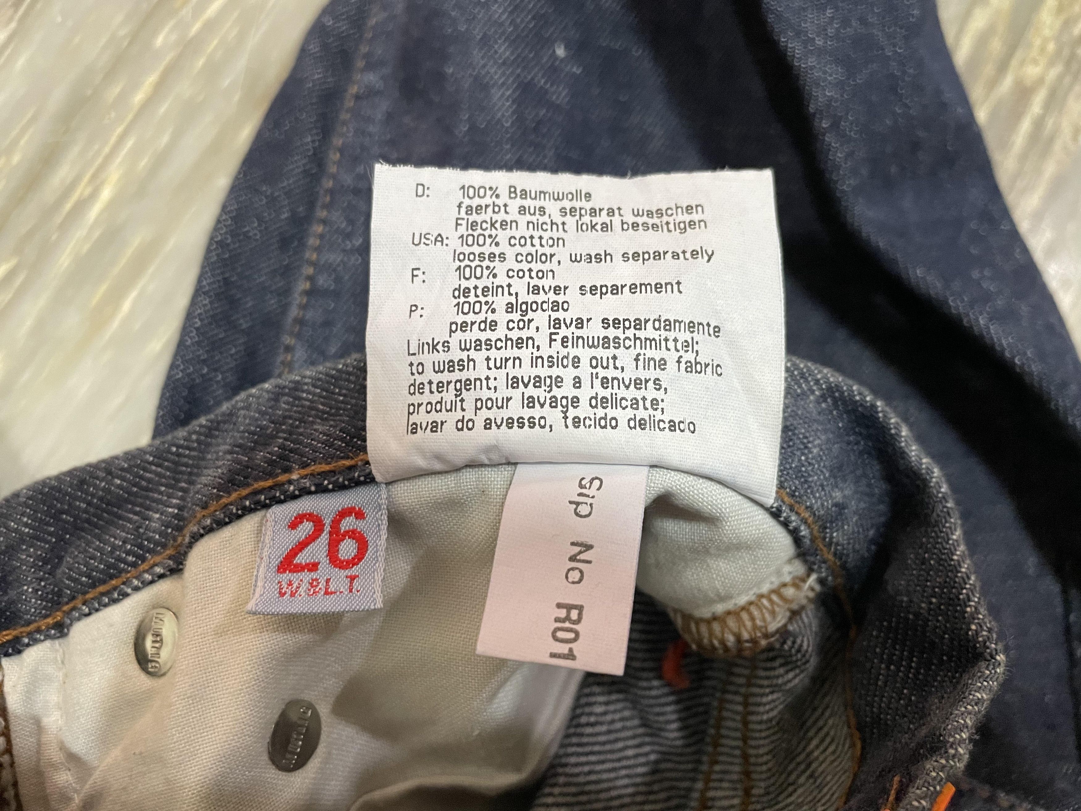 W&LT × Walter Van Beirendonck Beauty Jeans Size 26" / US 2 / IT 38 - 13 Thumbnail