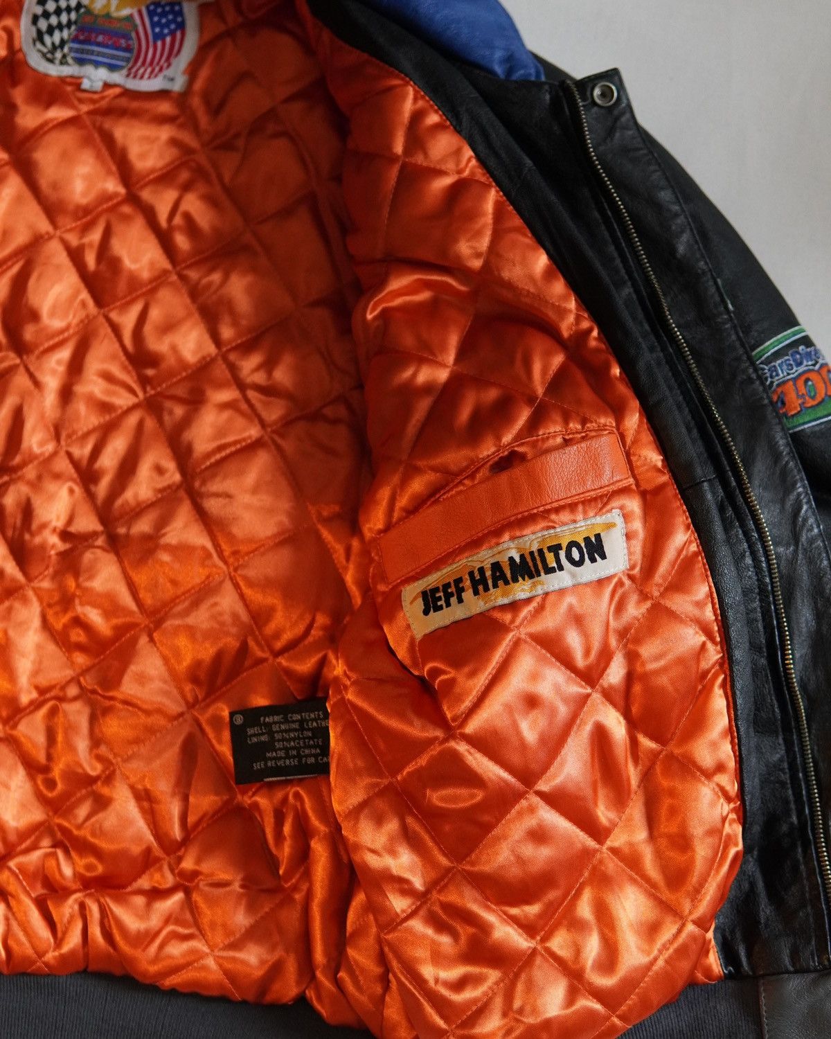 Jeff Hamilton Jeff Hamilton CarsDirect 400 leather jacket Size US L / EU 52-54 / 3 - 4 Thumbnail