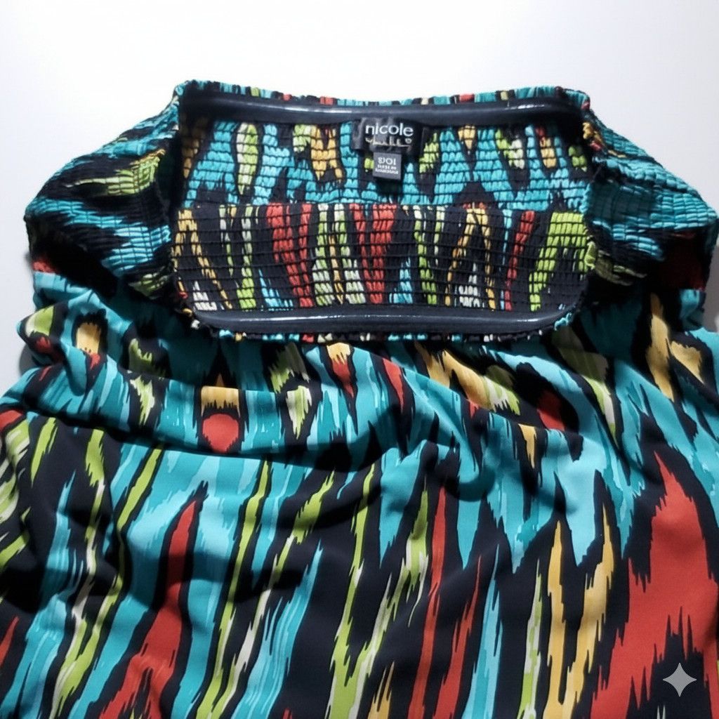 Nicole Miller Nicole Miller Size S Dress Strapless Smocked Elastic Boho Size S / US 4 / IT 40 - 9 Thumbnail