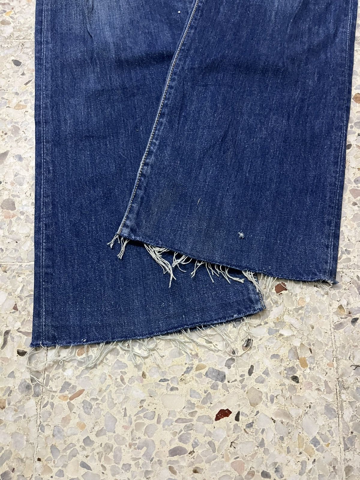 Levi's vintage levis clothing 517 bootcut light blue jeans Size US 33 - 9 Thumbnail