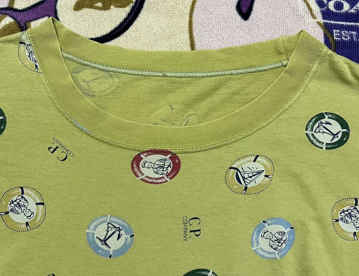 C.P. Company × Vintage Vintage CP COMPANY Single Stitch Fullprint Shirt Size US S / EU 44-46 / 1 - 5 Thumbnail