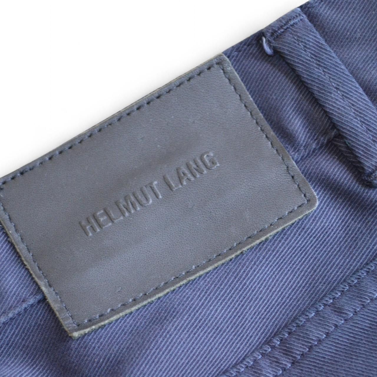 Helmut Lang Helmut Lang dark navy slim denim jeans 100% cotton 32 Size US 32 / EU 48 - 6 Thumbnail
