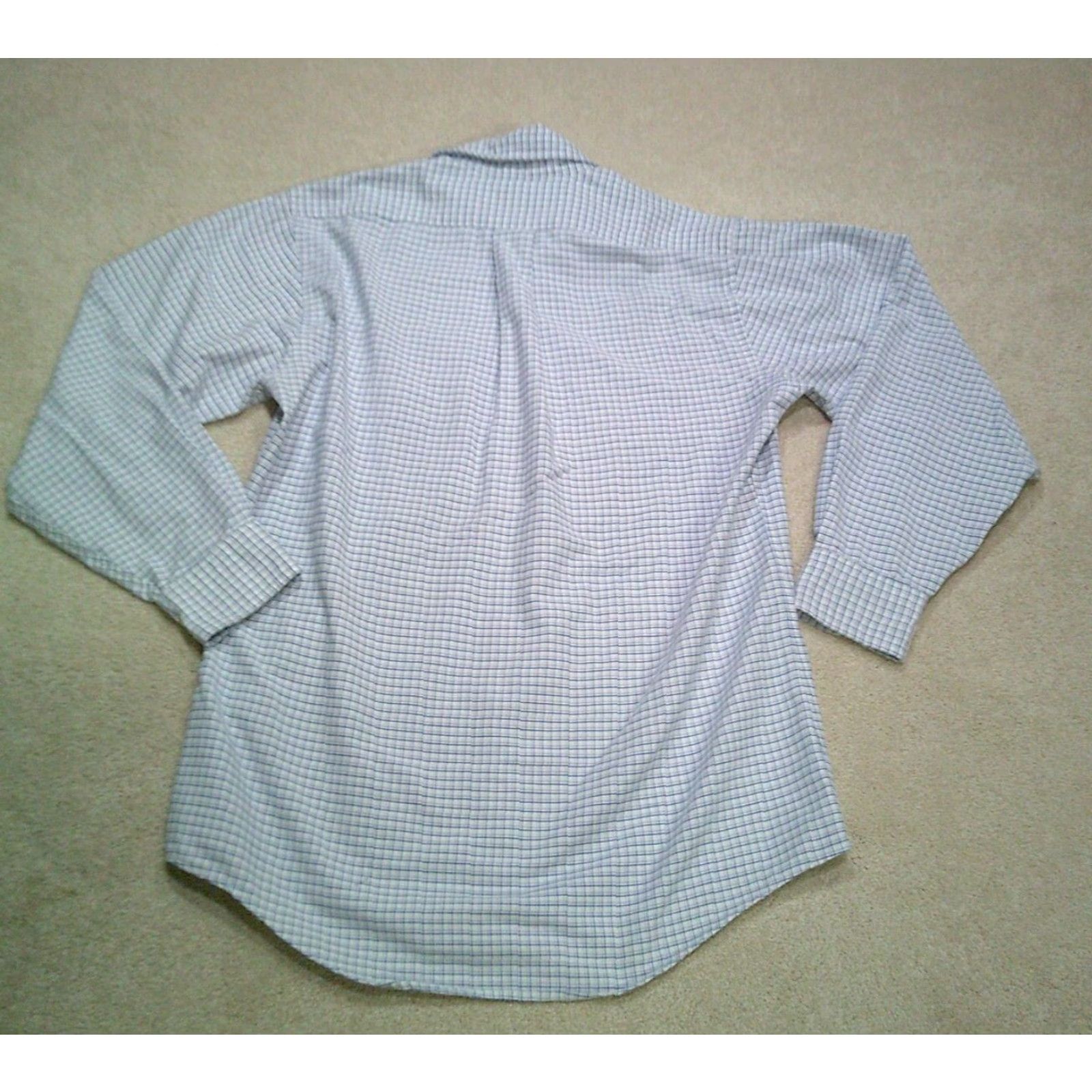 Vintage VINTAGE LL Bean Button-Up Shirt Mens Medium 15.5 Blue Check Pocket 80s Size US M / EU 48-50 / 2 - 2 Thumbnail