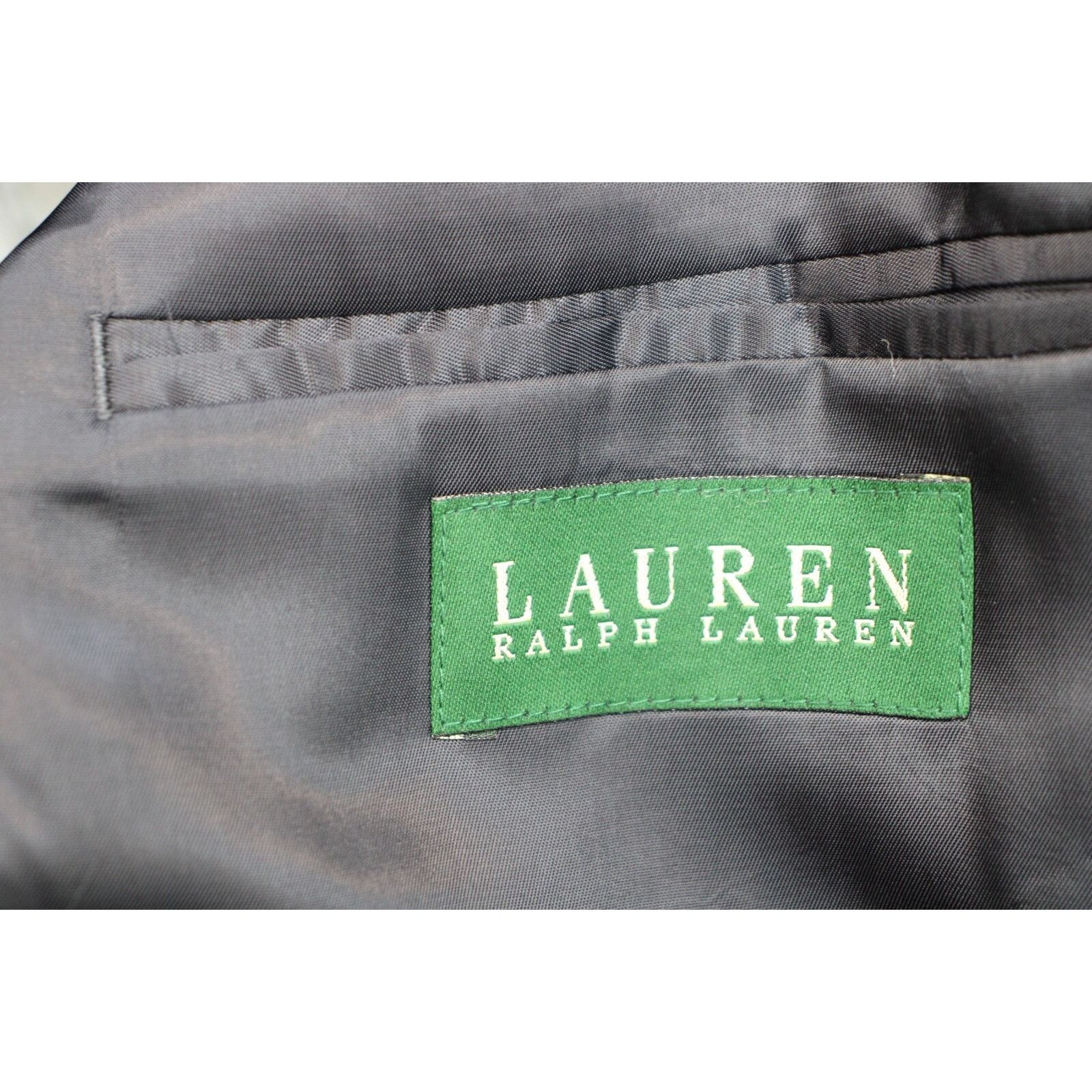 Lauren Ralph Lauren Lauren Ralph Lauren Blazer Men 46L Navy Blue Striped Size 46L - 4 Thumbnail