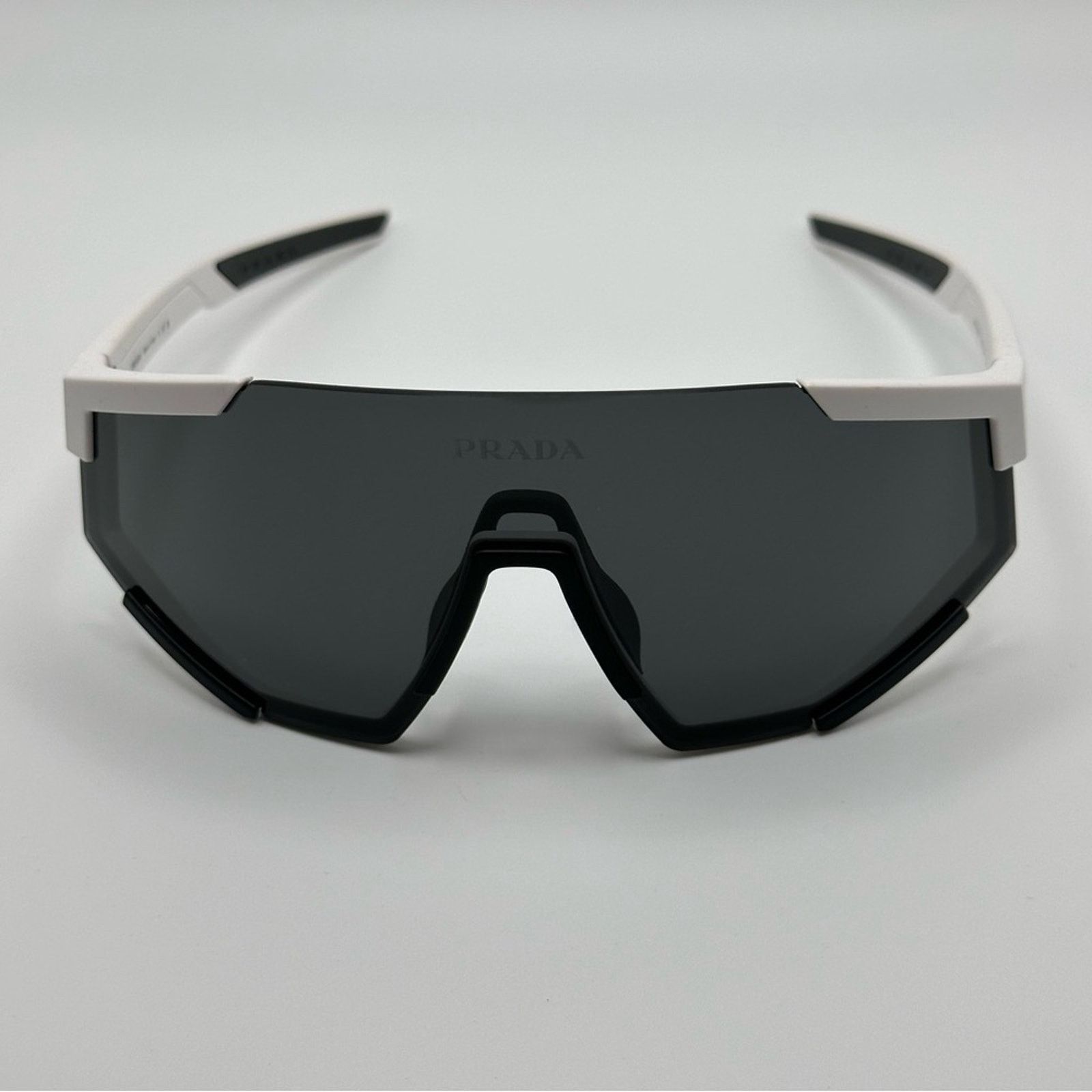 Prada NEW PRADA Linea Rossa PR04WS TWK06F White Rubber/Dark Grey Size ONE SIZE - 2 Thumbnail