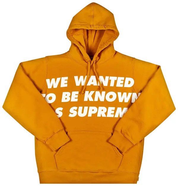 Supreme Supreme Known As Hooded Sweatshirt Size US L / EU 52-54 / 3 - 5 Thumbnail