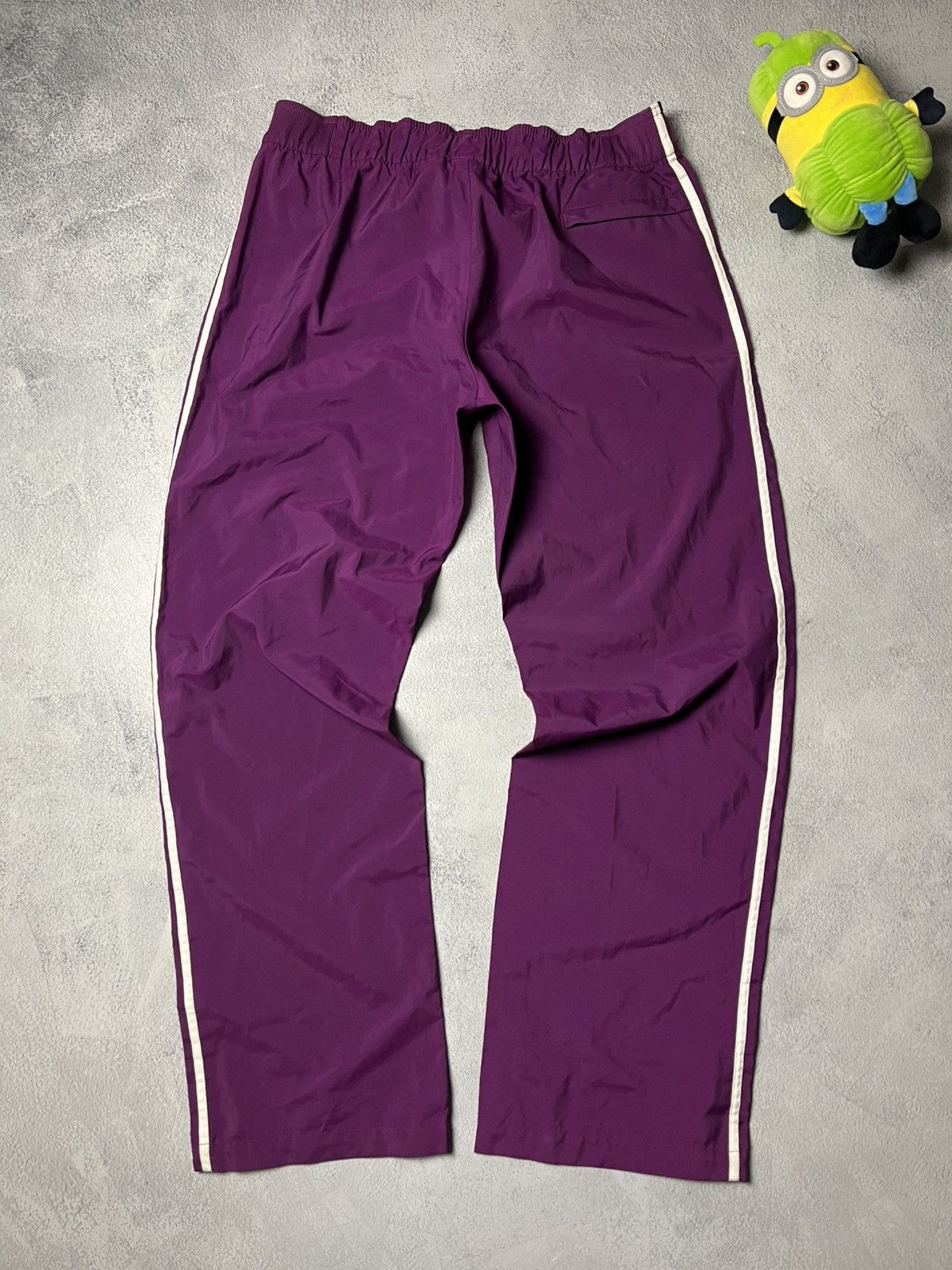 Nike Vintage Nike Old School 00`s y2k Nylon Sweatpants Size US 35 - 2 Thumbnail