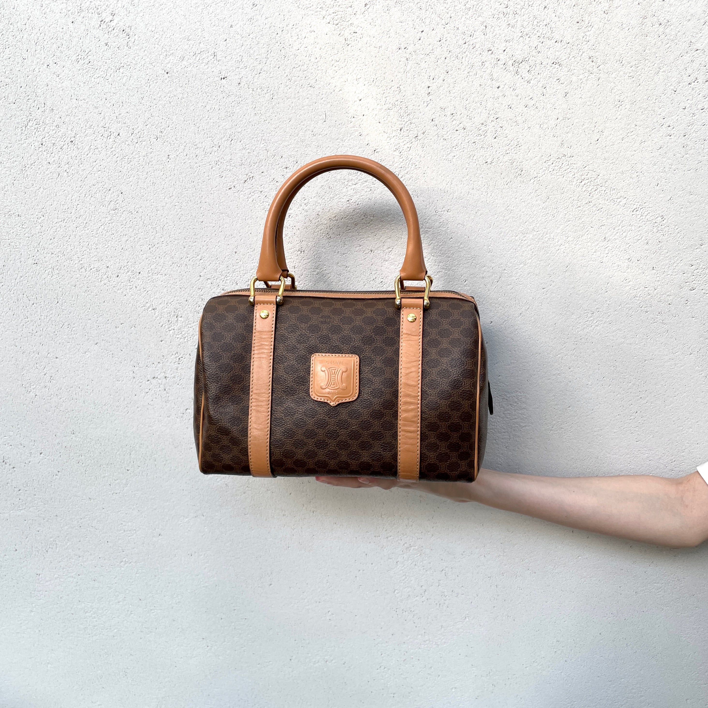 Celine Celine Macadam Boston Handbag Pm Size ONE SIZE - 1 Thumbnail