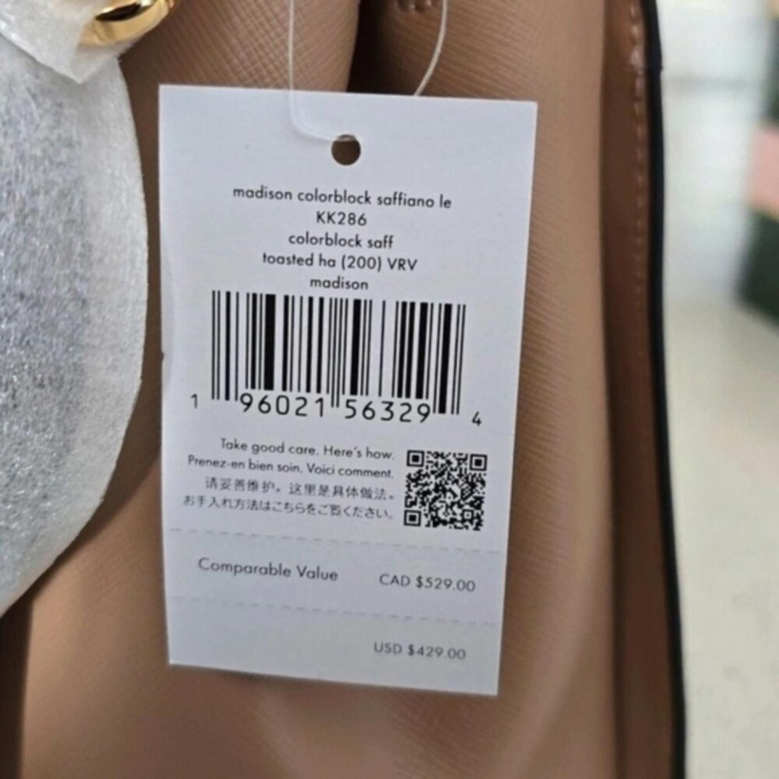 Other Kate Spade Madison Colorblock Saffiano Satchel - NWT (New) Size ONE SIZE - 7 Thumbnail