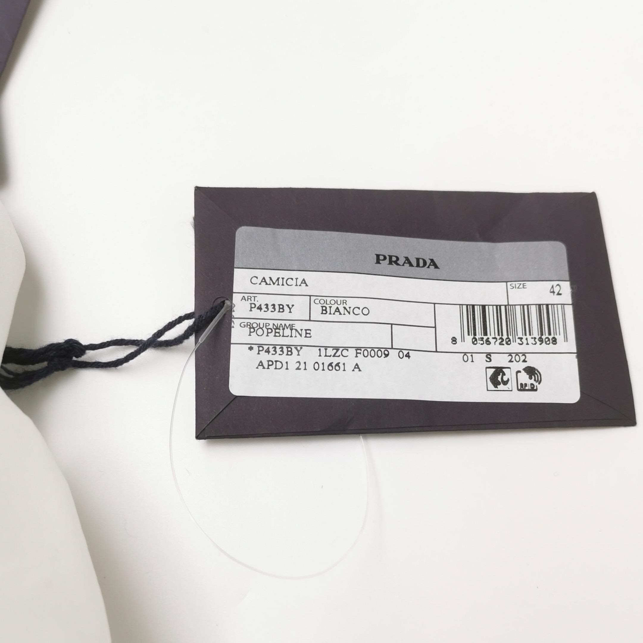 Prada Prada Cotton Single. Size L / US 10 / IT 46 - 4 Thumbnail