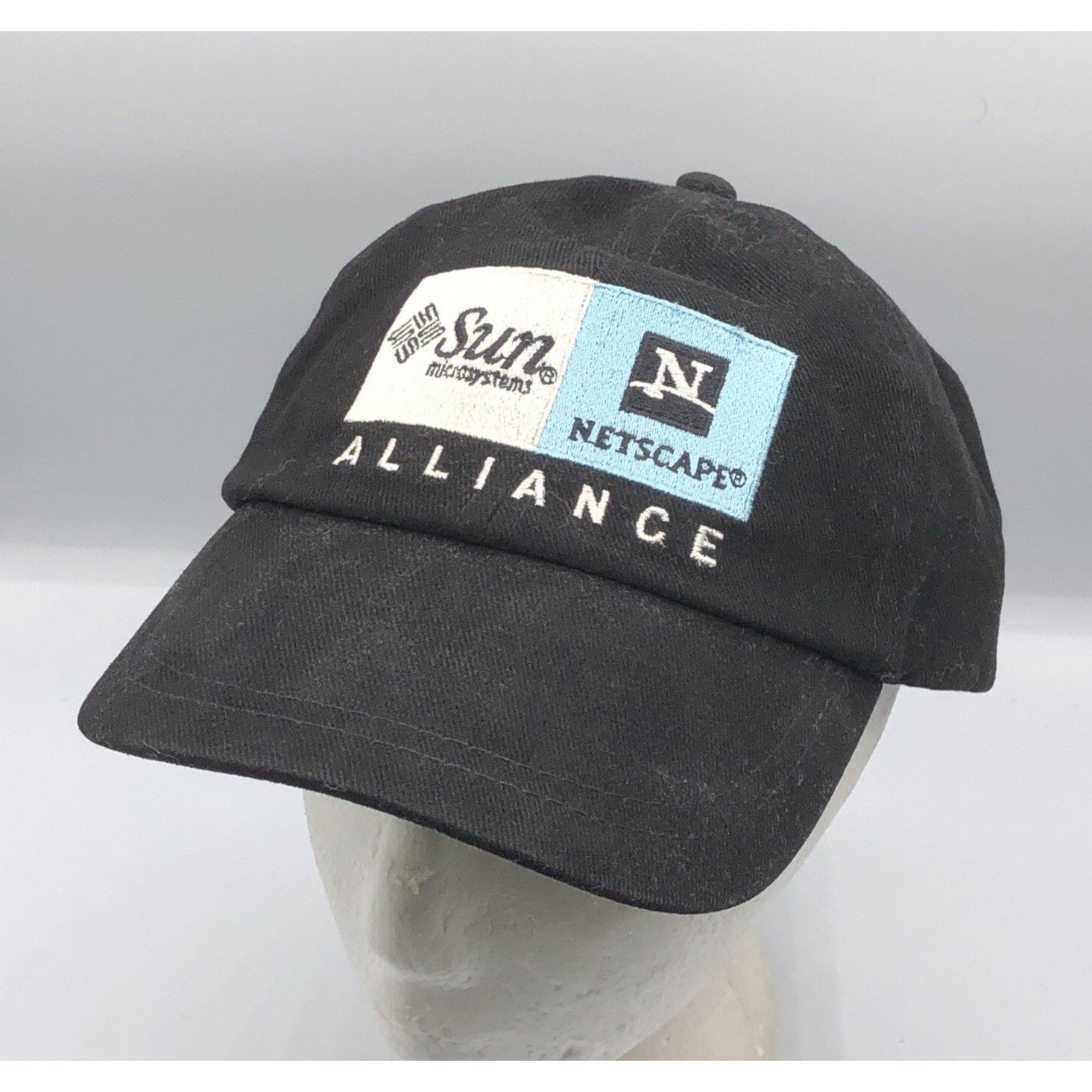 Vintage Rare Vintage Netscape Sun Microsystems Alliance Black Hat Size ONE SIZE - 1 Thumbnail