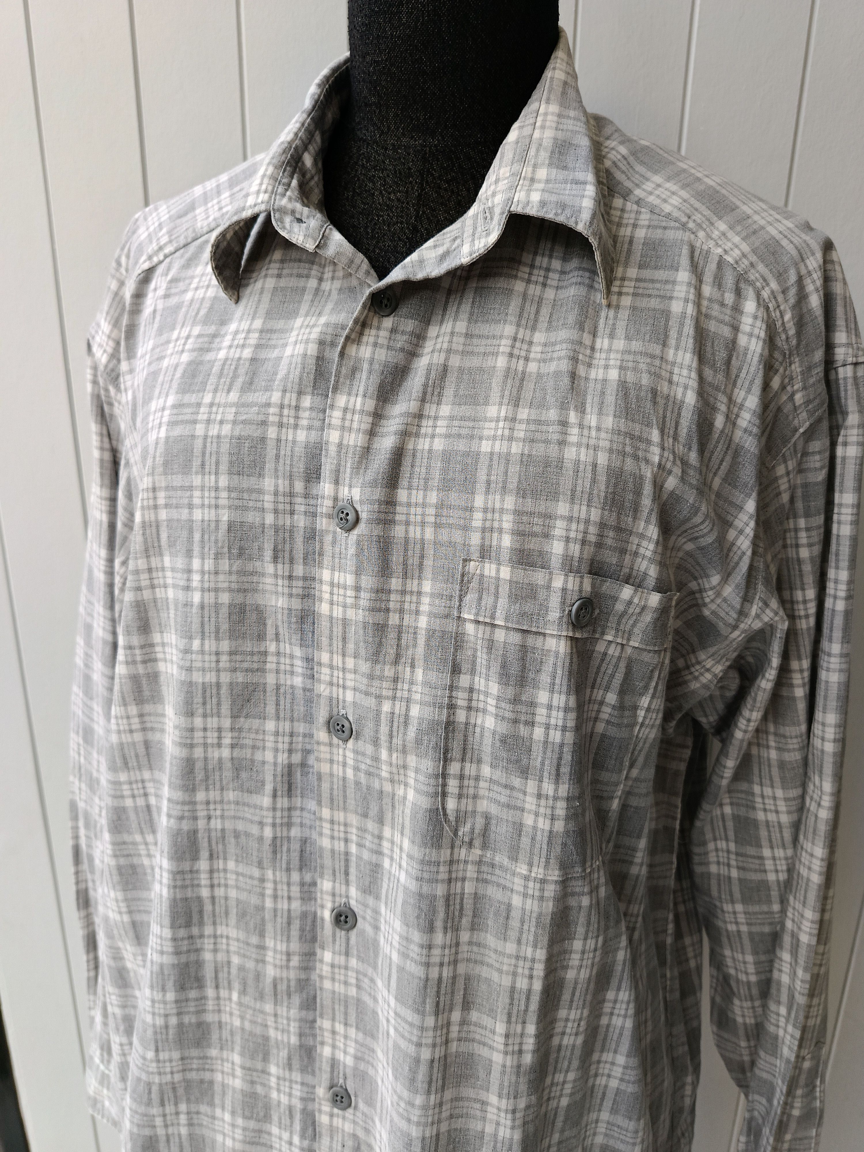 Yohji Yamamoto A.A.R Yohji Yamamoto D'urban Japan plaid check shirt Size US M / EU 48-50 / 2 - 4 Thumbnail