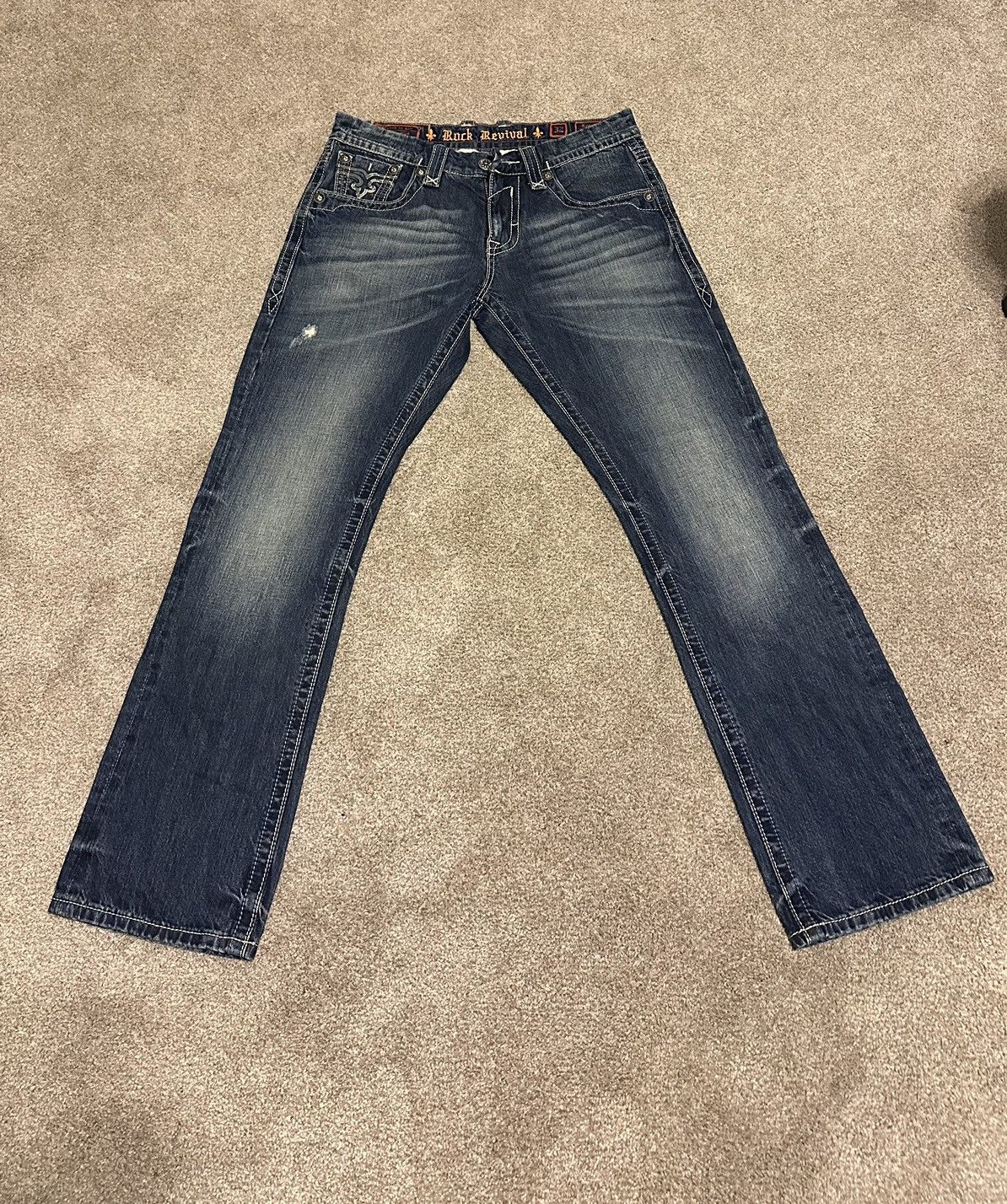 Ed Hardy True Religion Style Y2K Rock Revival Jeans Size US 32 / EU 48 - 1 Thumbnail