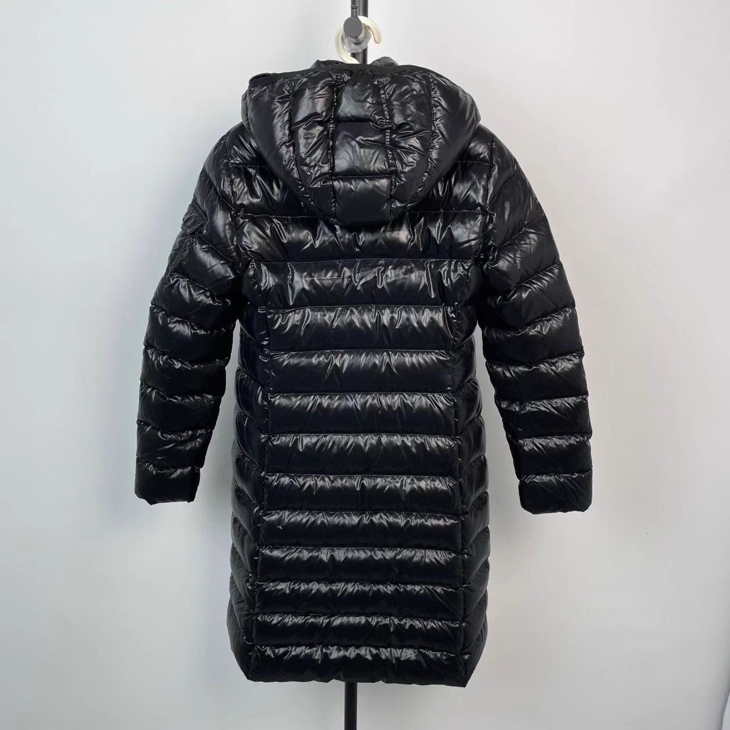 Moncler Moncler mid-length down jacket women's black +1 Size S / US 4 / IT 40 - 2 Thumbnail